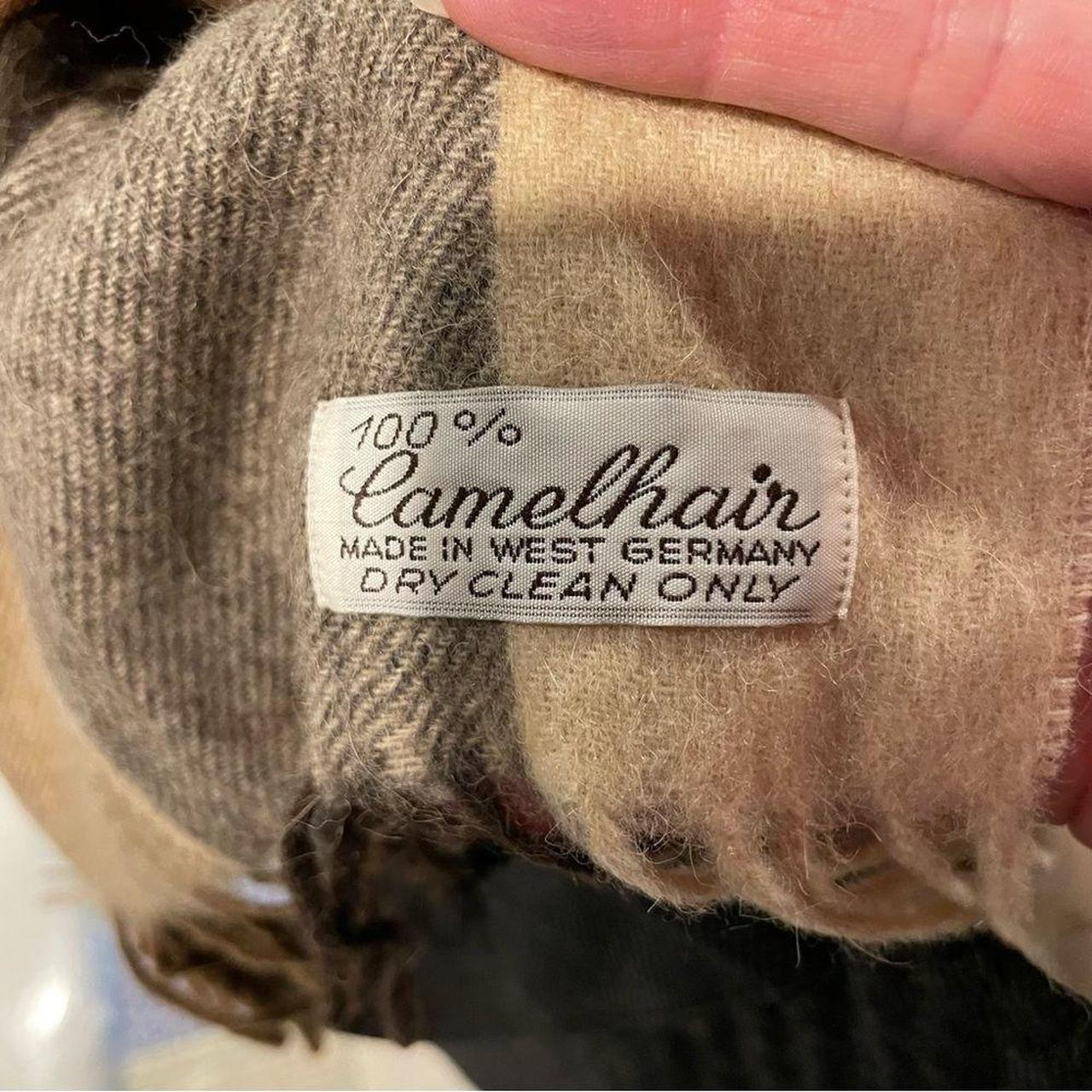 Source Unknown Women's Scarf - Tan/Brown – Vintag… - image 5