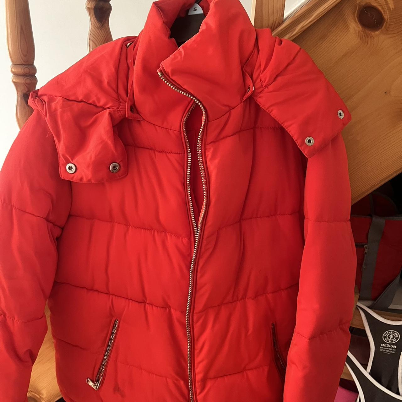 Miss Selfridge RED Puffer Coat bought on here a few. Depop