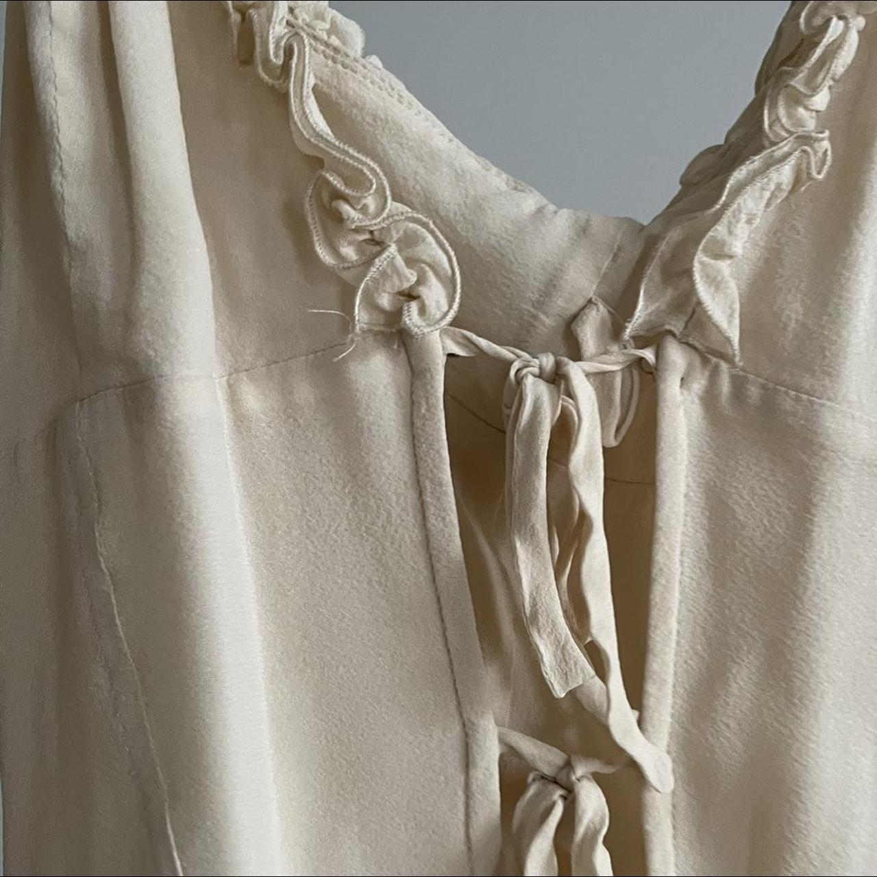 Valentino Women's Cream and White Vest (2)