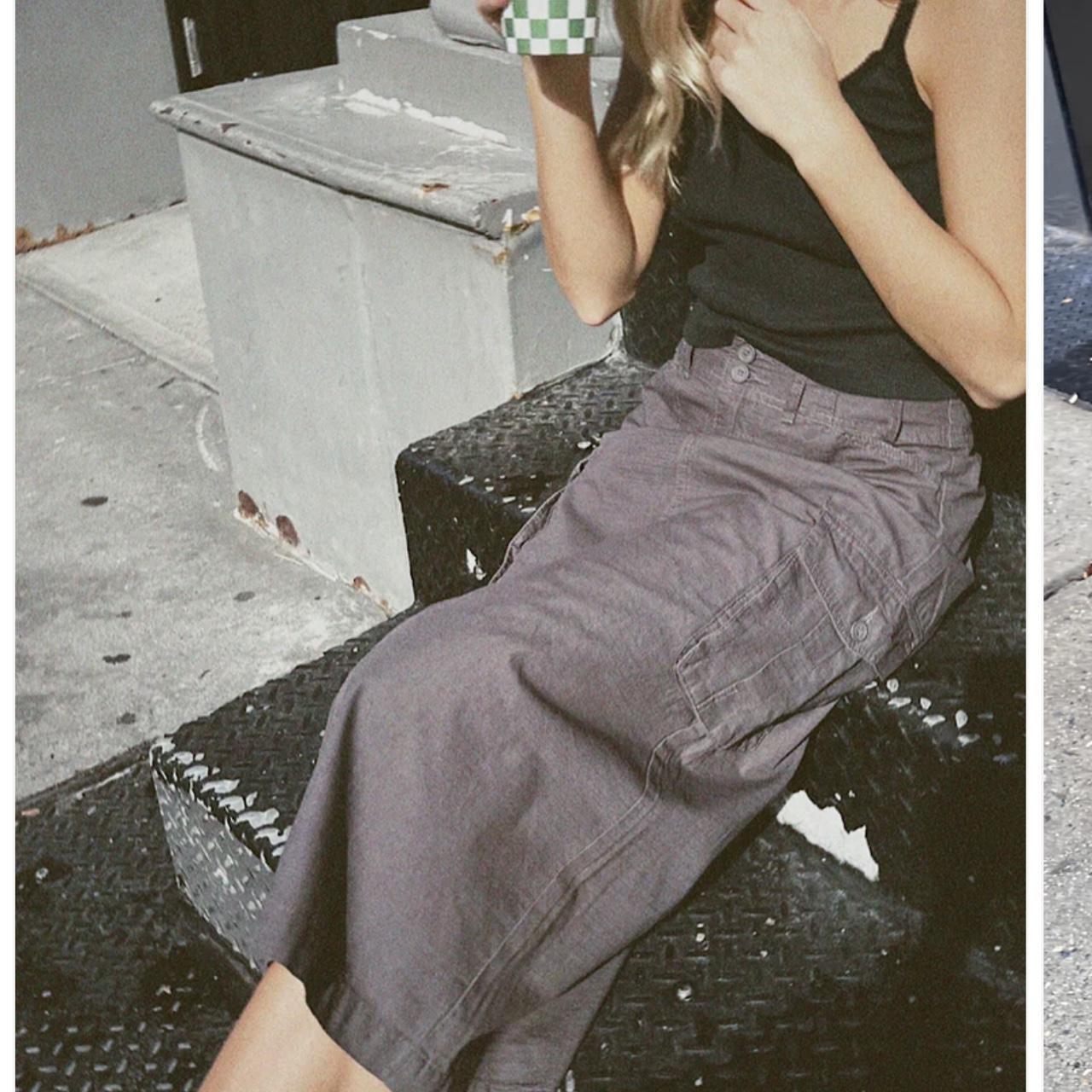 Brandy Melville Women's Skirt Depop