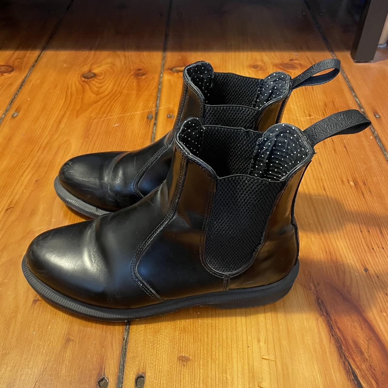 Dr. Marten s Flora Chelsea Boot Size US 8. Depop