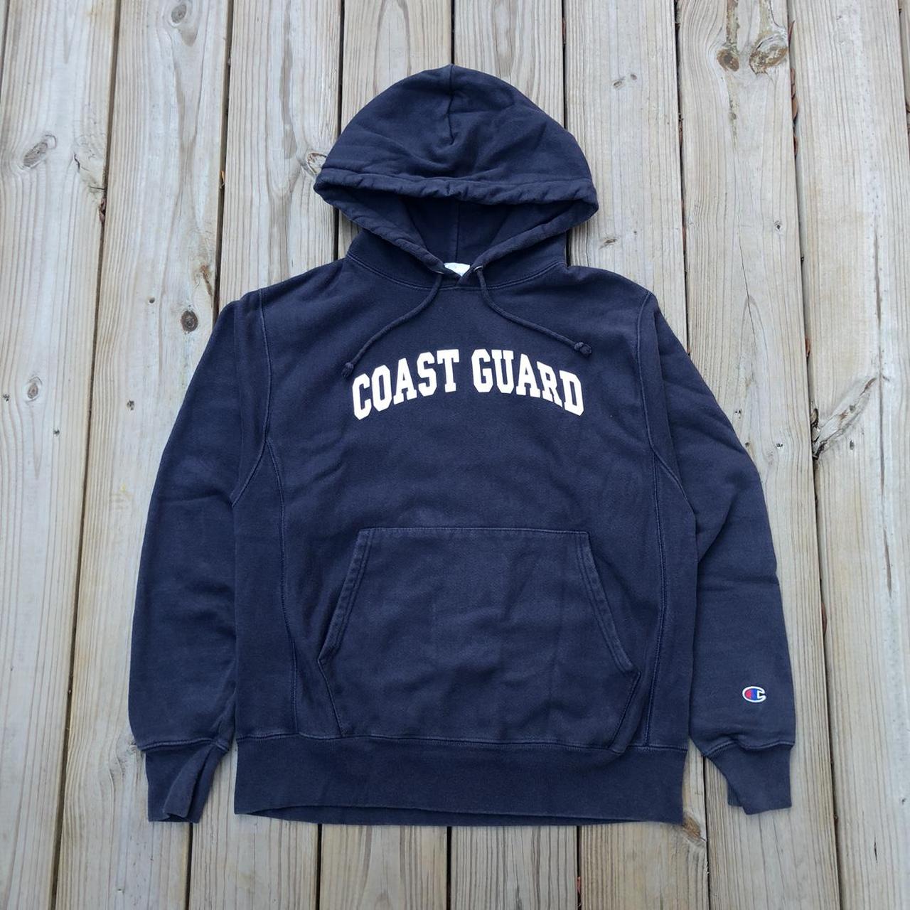 Vintage Y2K Champion reverse weave Coast Guard