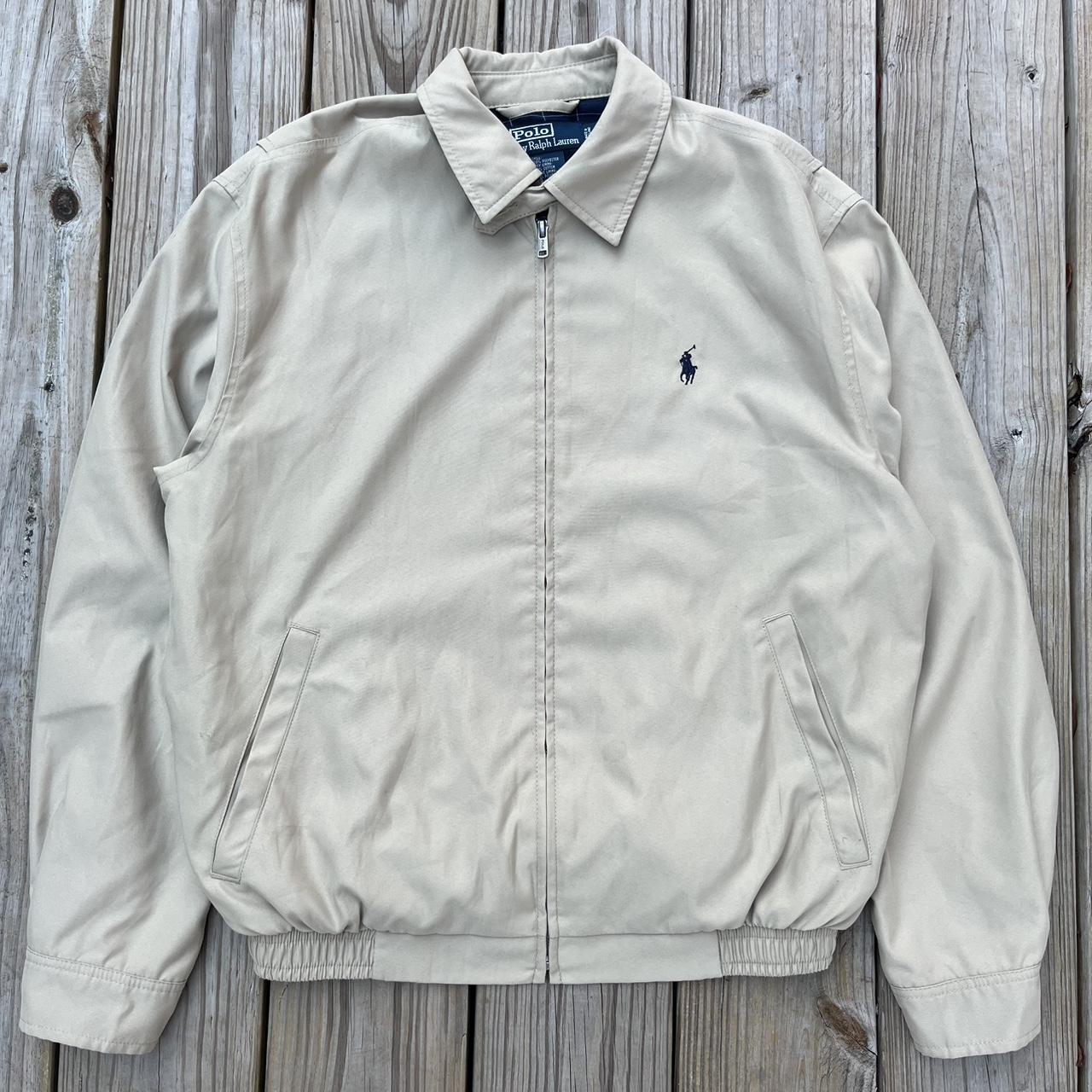 Polo Ralph Lauren Men's Khaki Jacket Depop