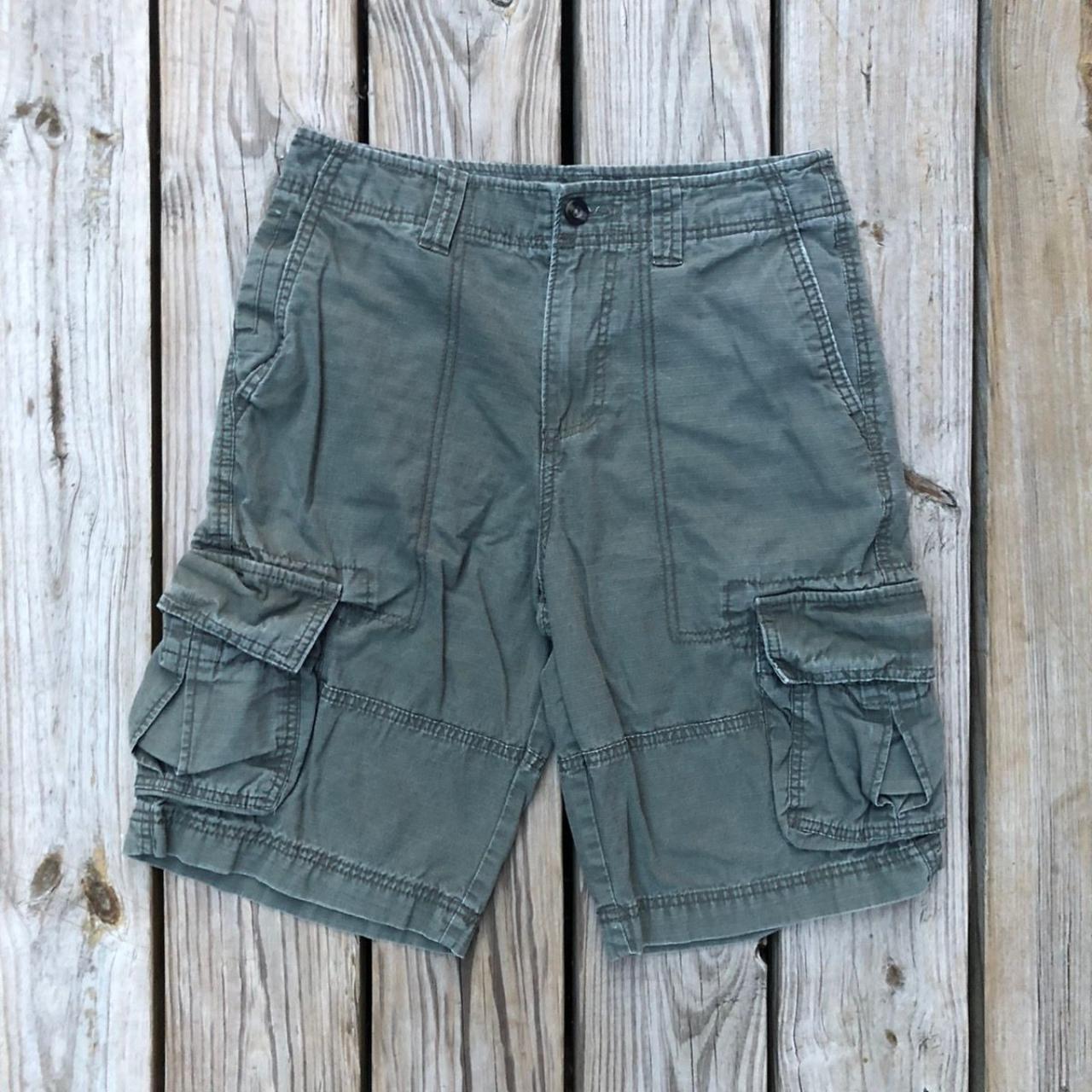 Mossimo Men's Green Shorts | Depop