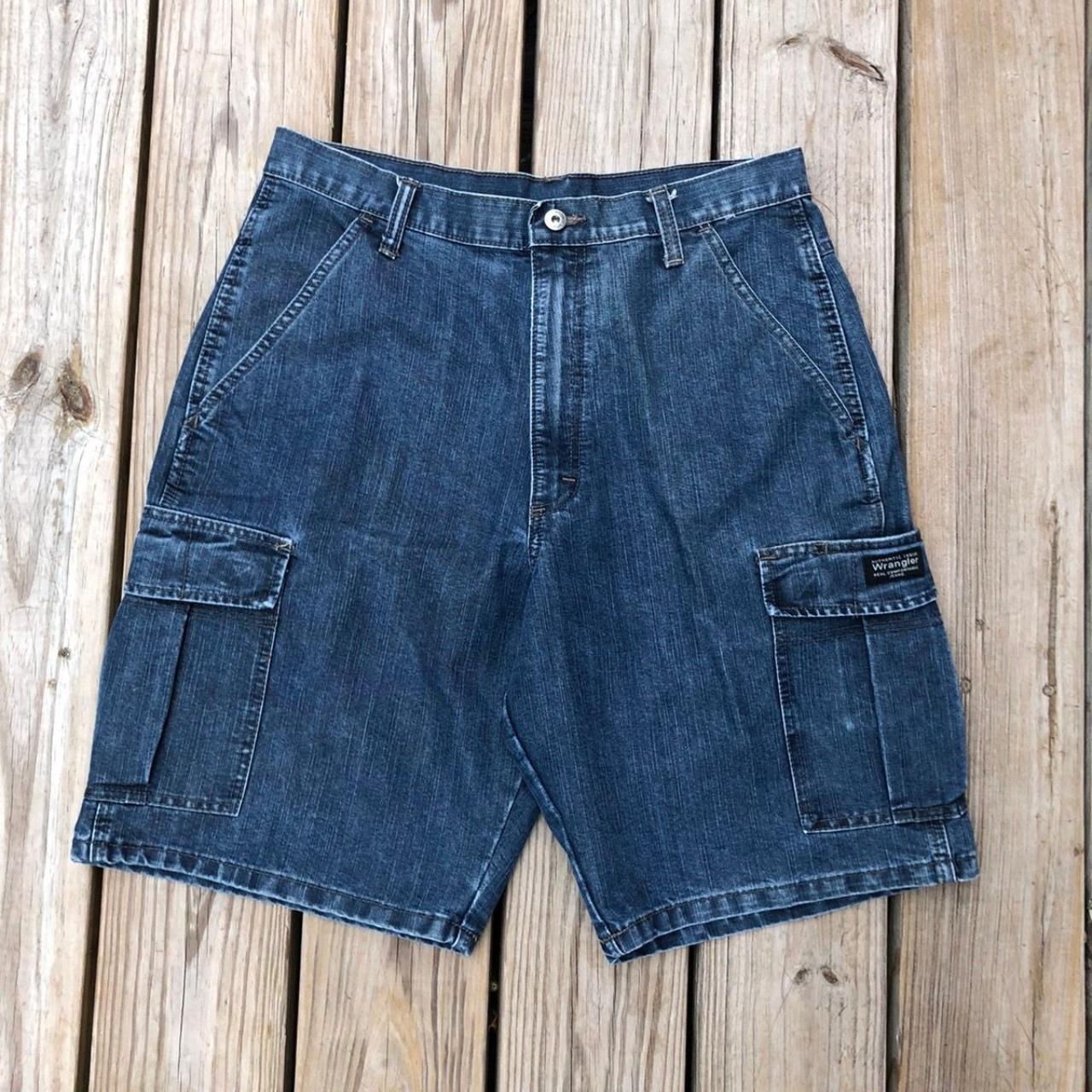 Wrangler Men's Blue Shorts | Depop