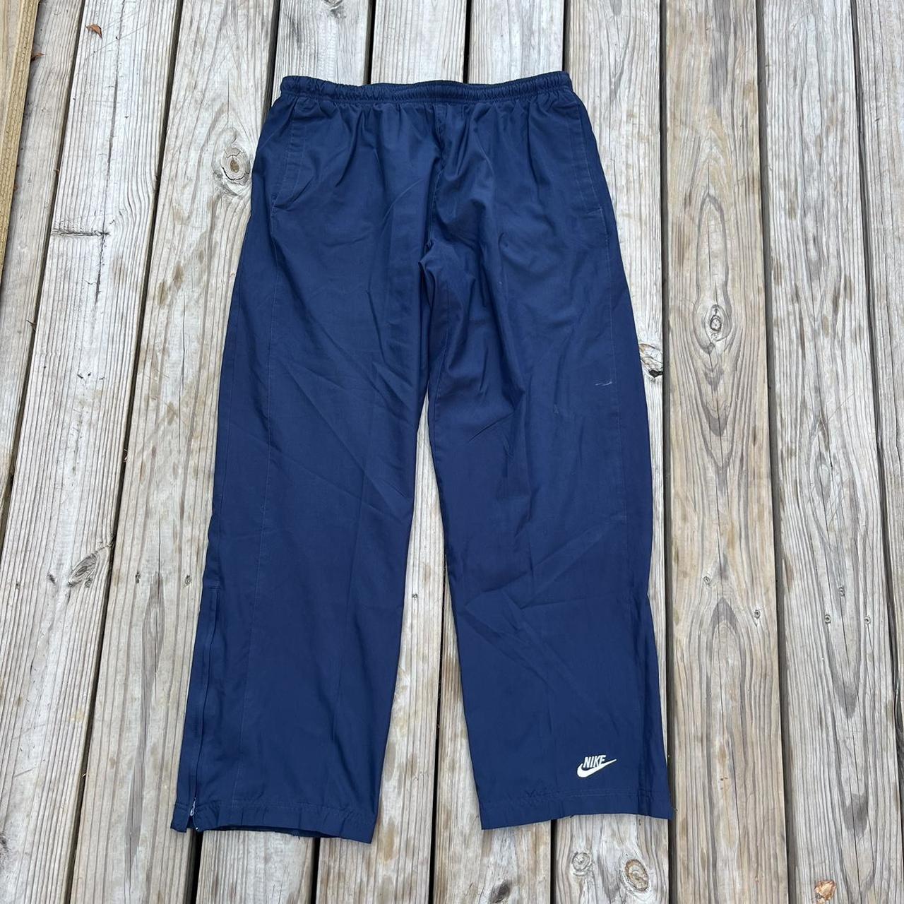 Navy blue windbreaker online pants