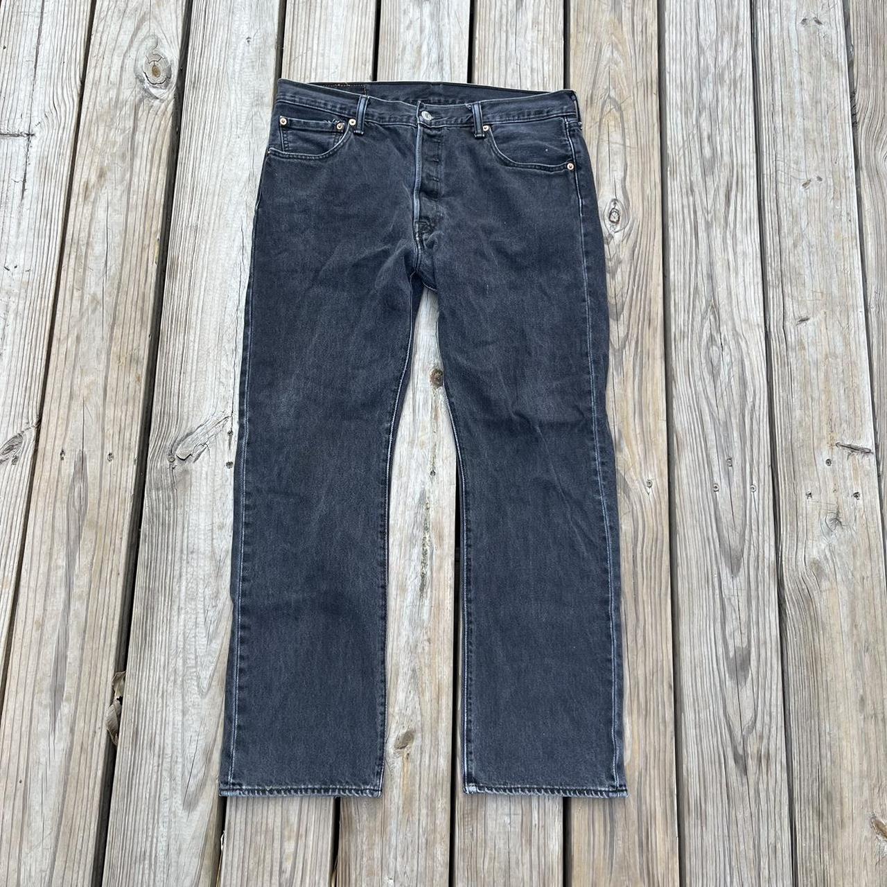 Levi's faded black outlet jeans