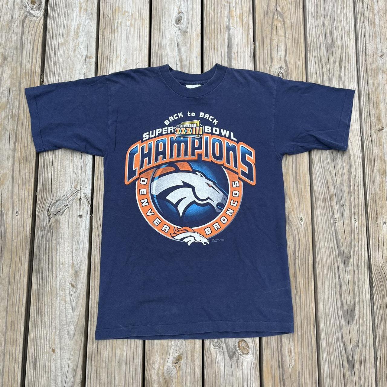 Vintage Denver Broncos t-shirt. • 1998 NFLP - Depop