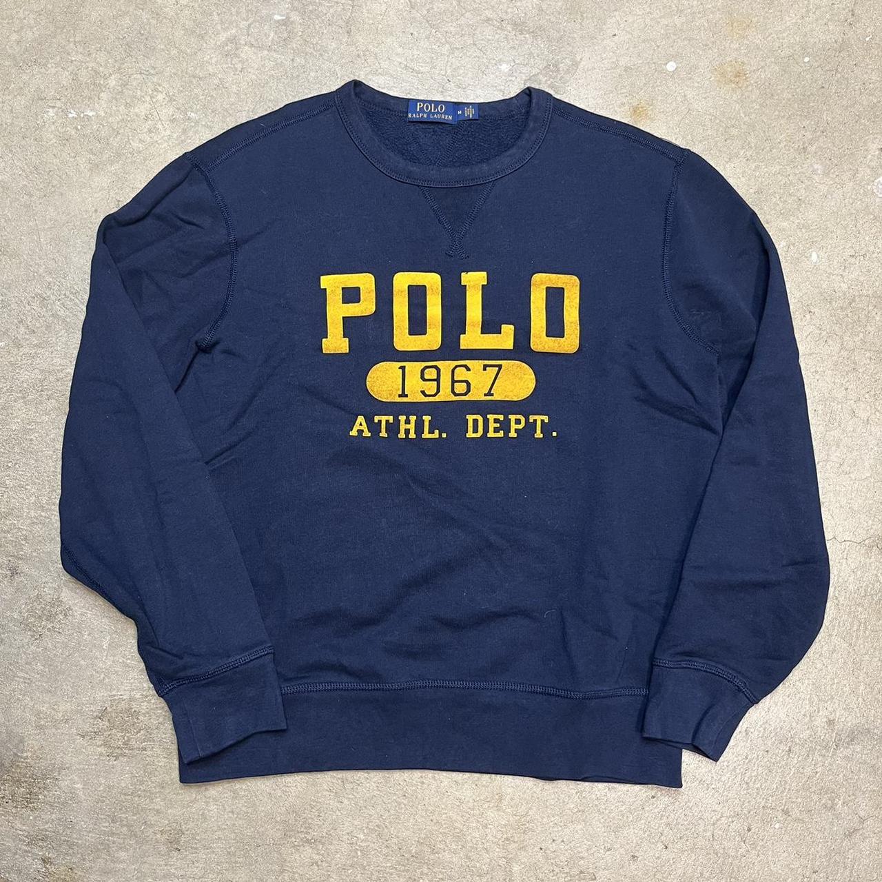 Polo athletic dept sweatshirt new arrivals