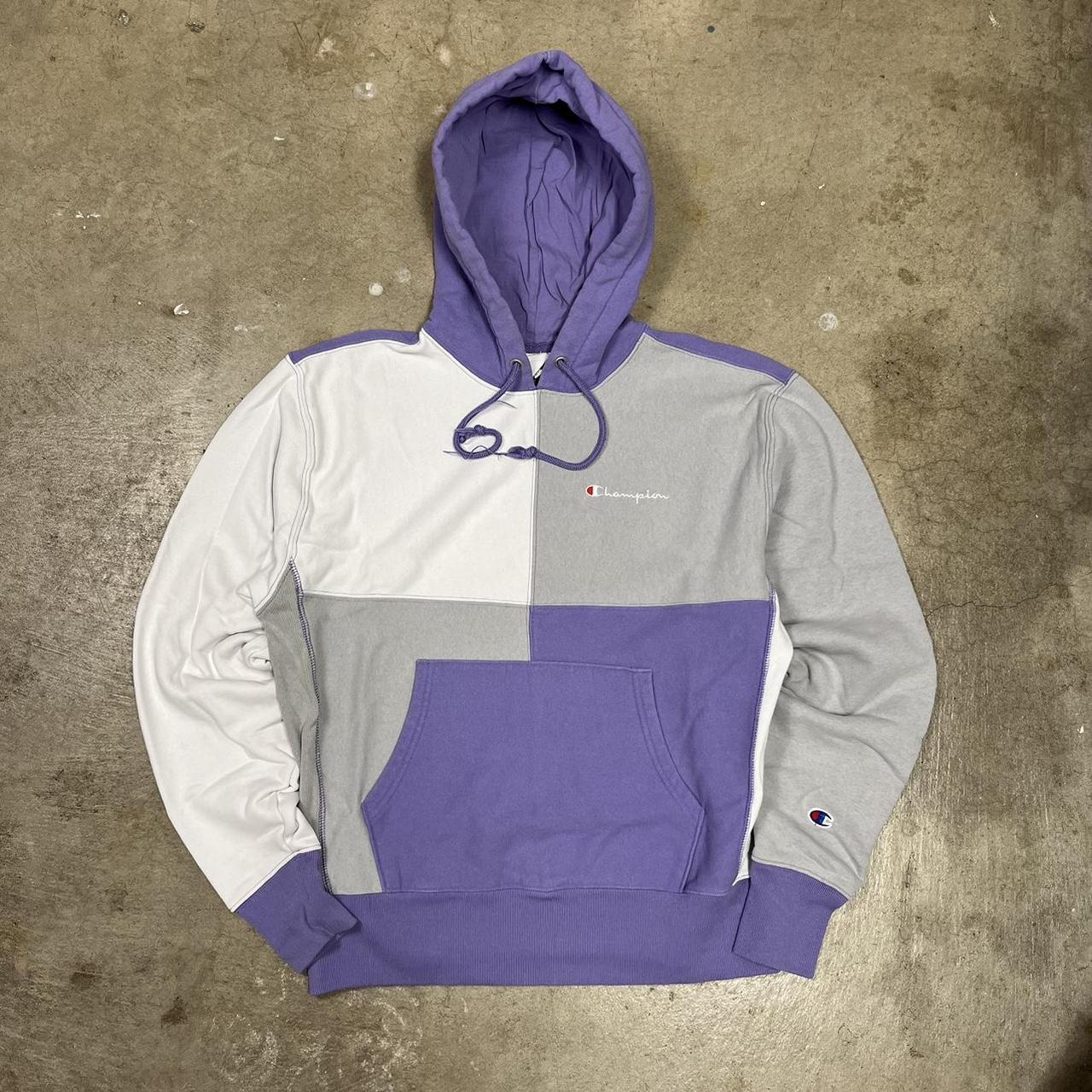 Urban outfitters outlet champion colorblock hoodie