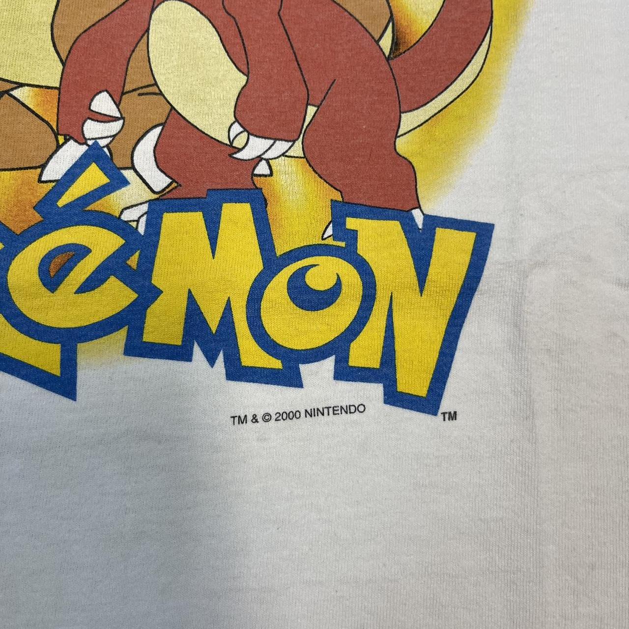 Vintage 2000 Nintendo Pokemon Charizard t-shirt kids | Depop