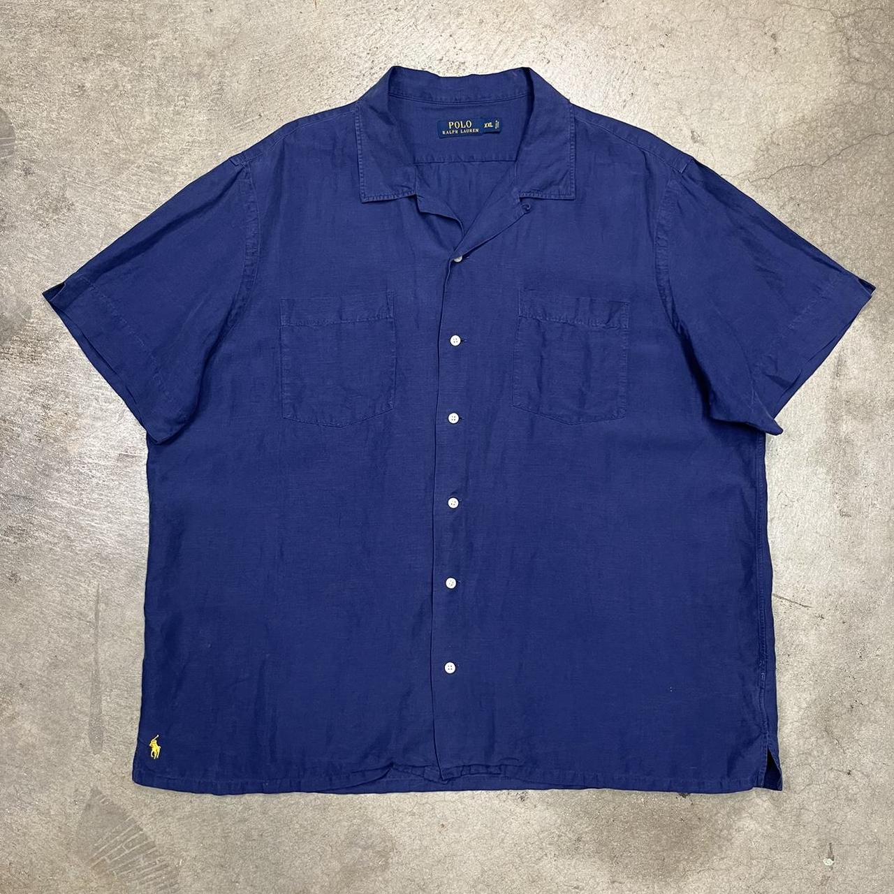 Polo Ralph Lauren Caldwell Camp Collar Shirt Silk