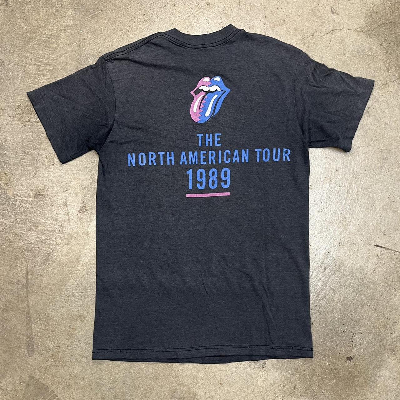 Vintage 1989 The Rolling Stones Steel Wheels T-shirt | Depop Vintage 1989 The Rolling Stones Steel Wheels T-shirt | Depop