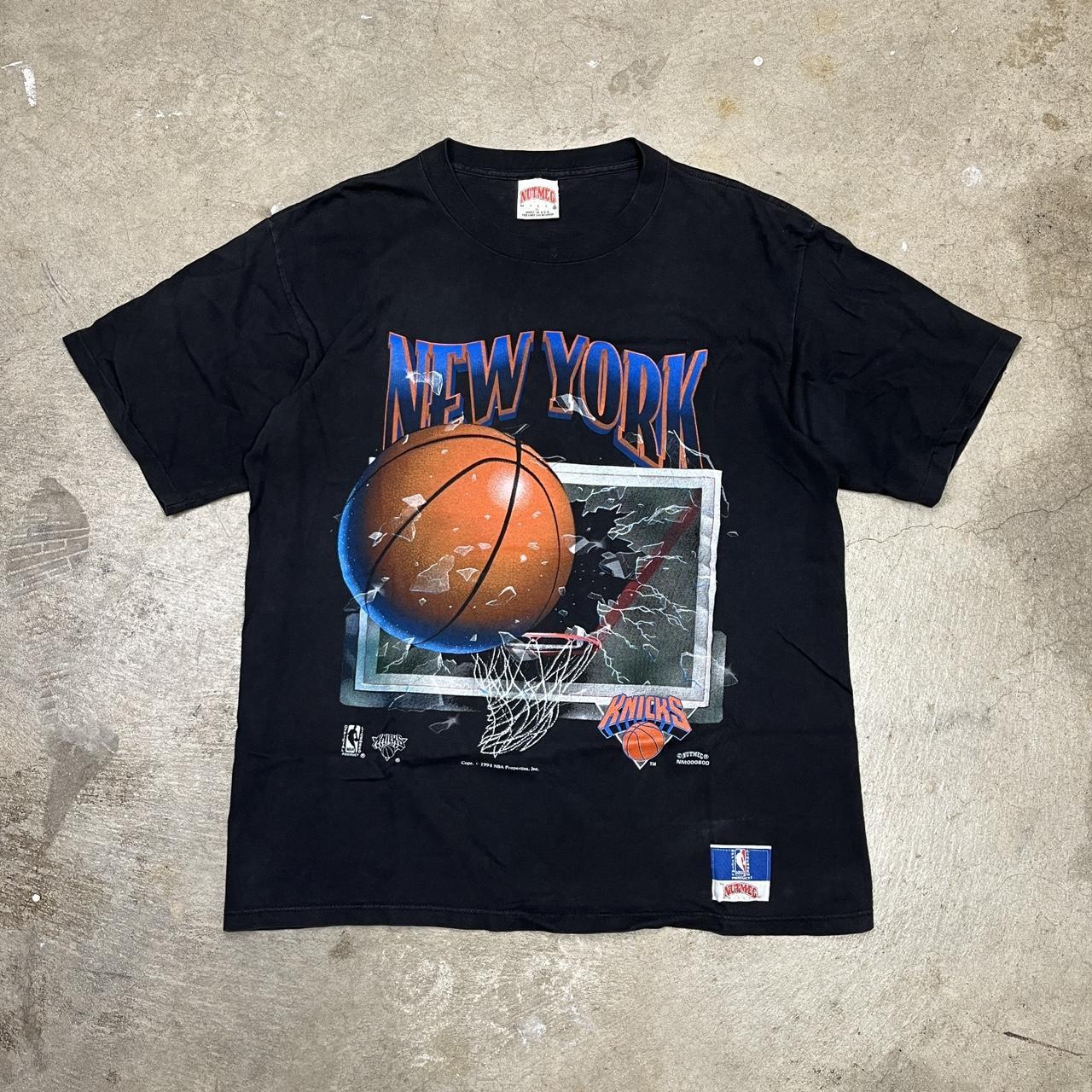 Vintage Nutmeg New York Knicks NBA shattered...