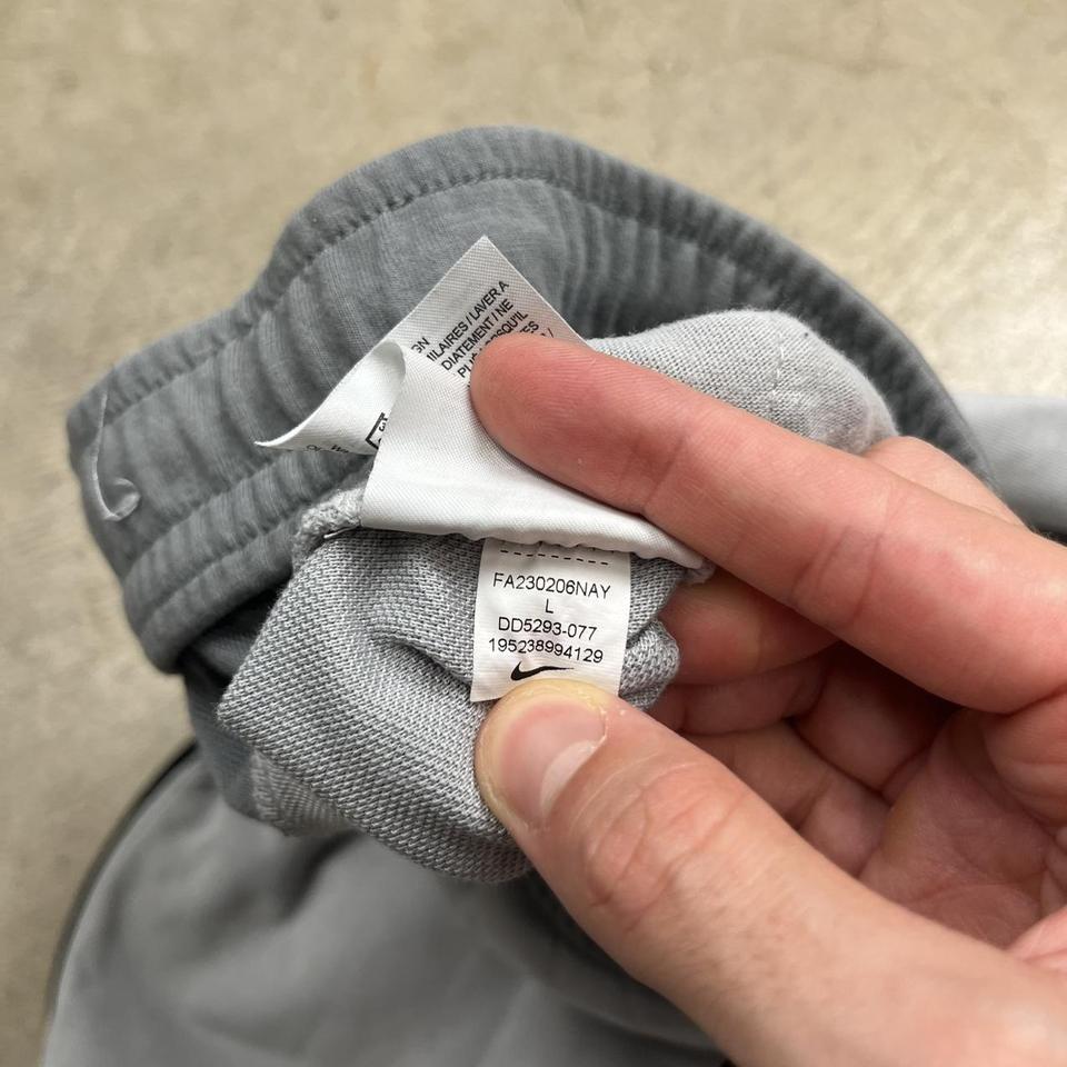 Vintage Nike black sweatpants white stripe baggy | Depop