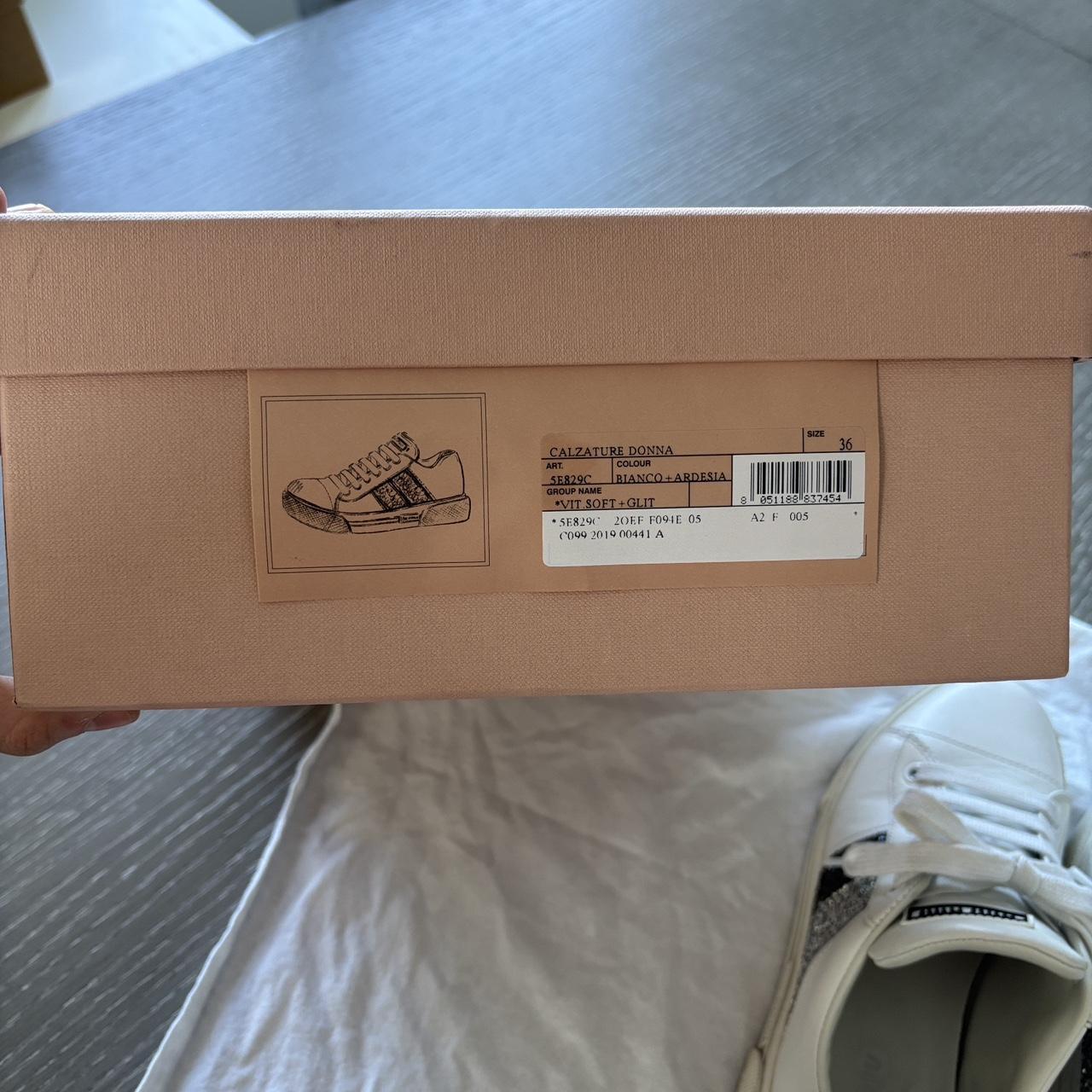 Miu Miu Women's Sneakers - White - US 6 – Miu Miu… - image 6