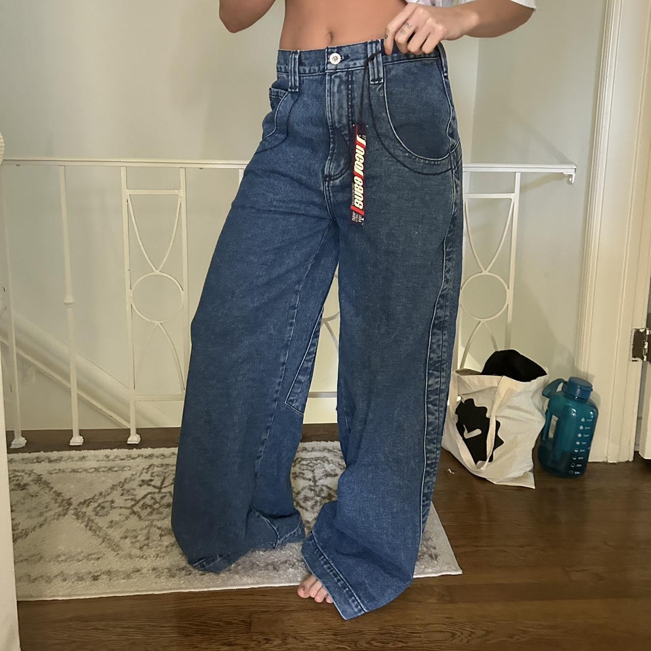 JNCO size 28 fits small to medium brand new with... - Depop