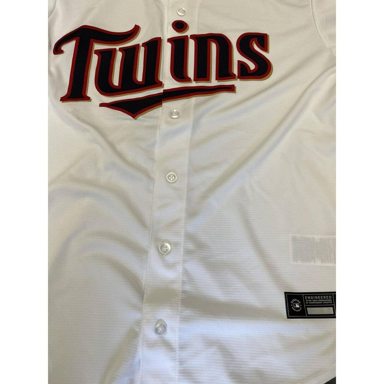 This an Nike MLB Minnesota Twins jersey. This jersey - Depop