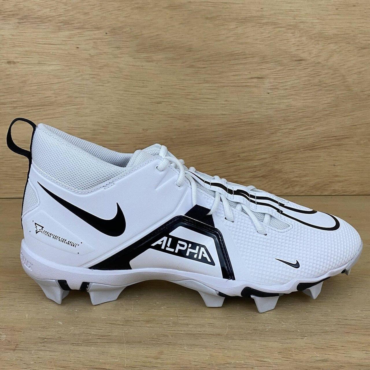 Nike Alpha Menace Elite Football Cleats red black - Depop