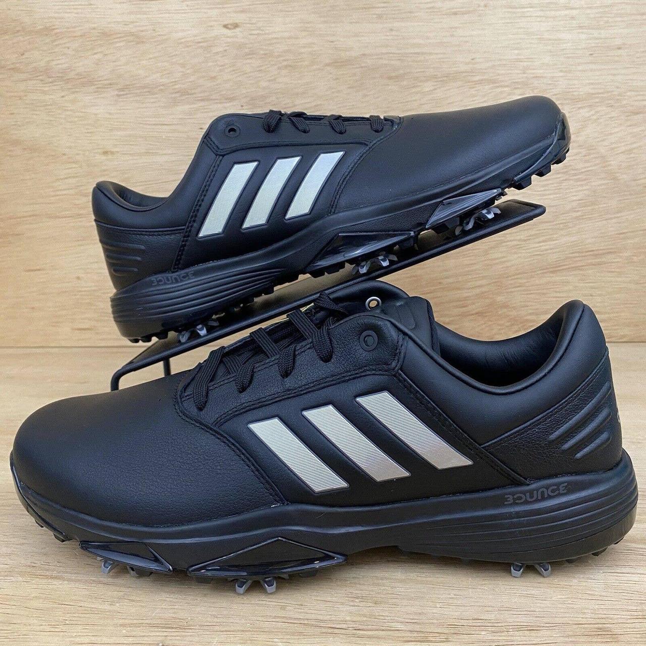 Adidas 360 bounce clearance golf shoes  white/black