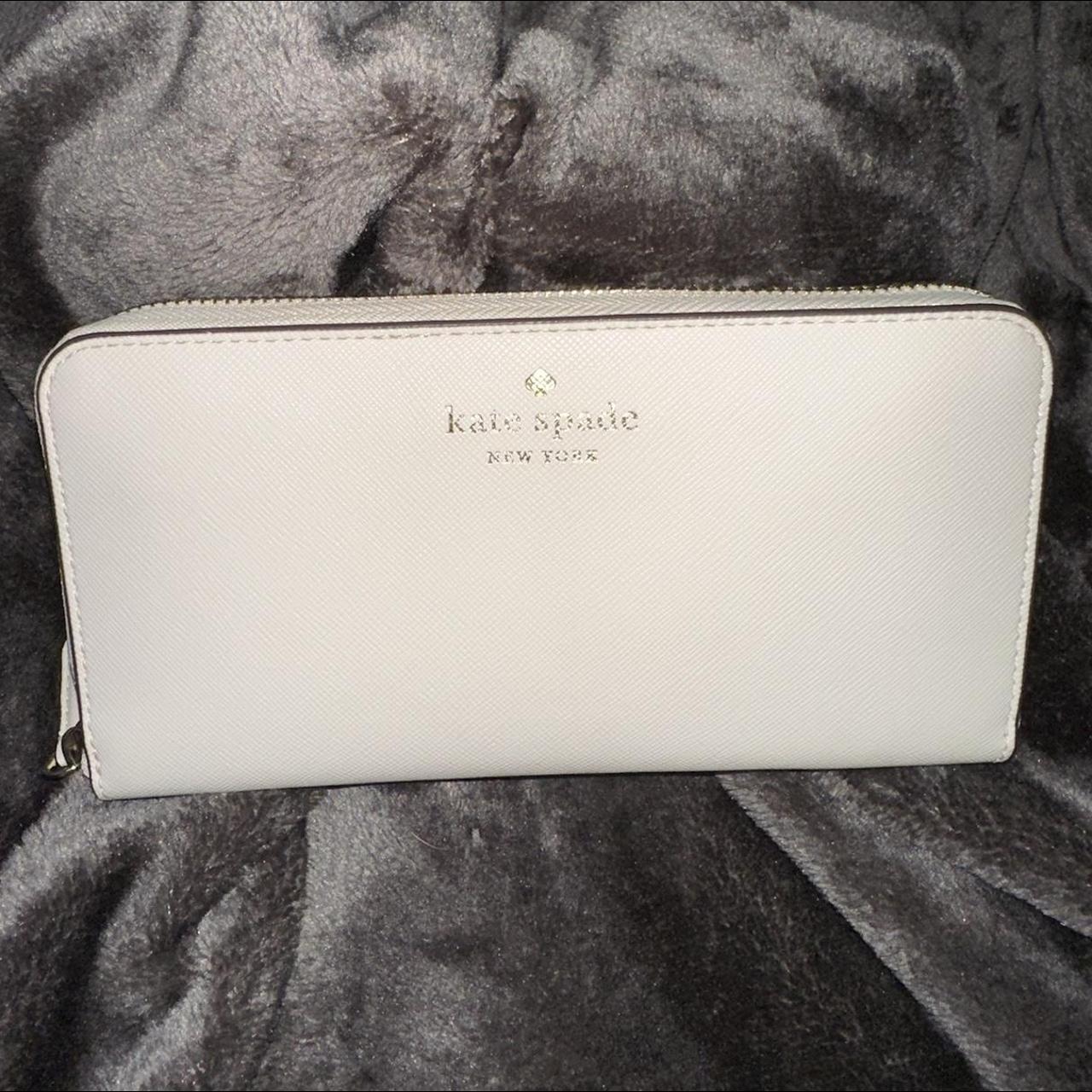 Kate Spade New York Women's Cream Wallet-purses | Depop