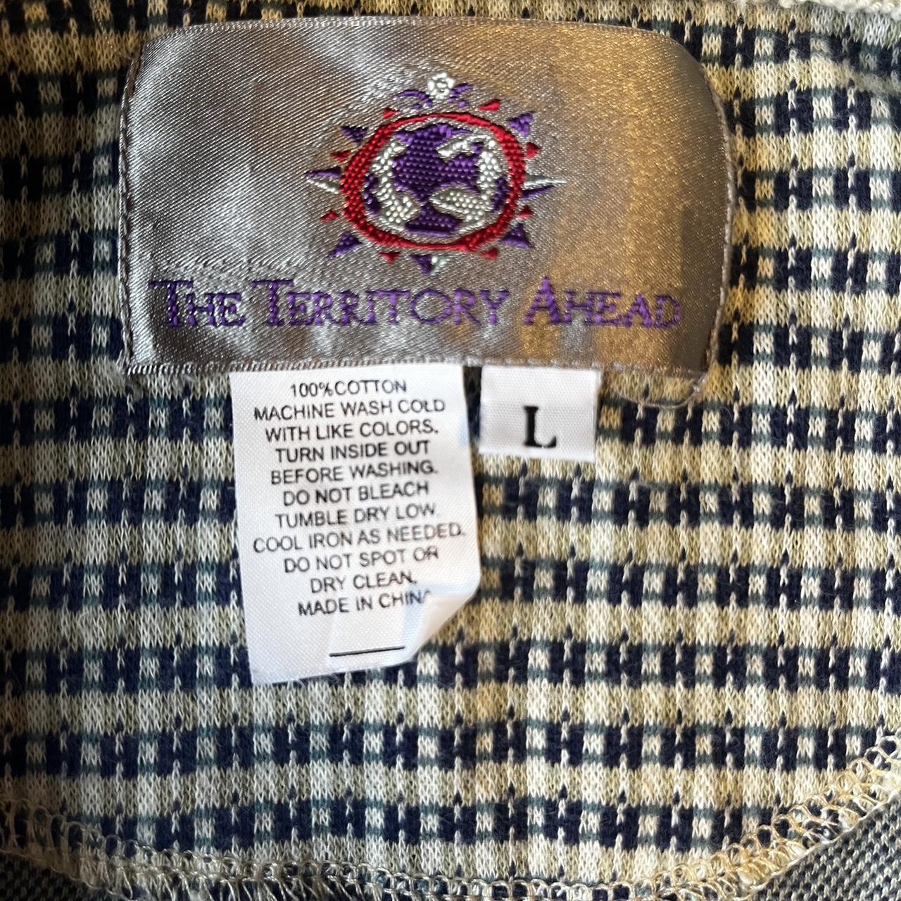 Vintage The Territory Ahead Long Sleeve - Depop