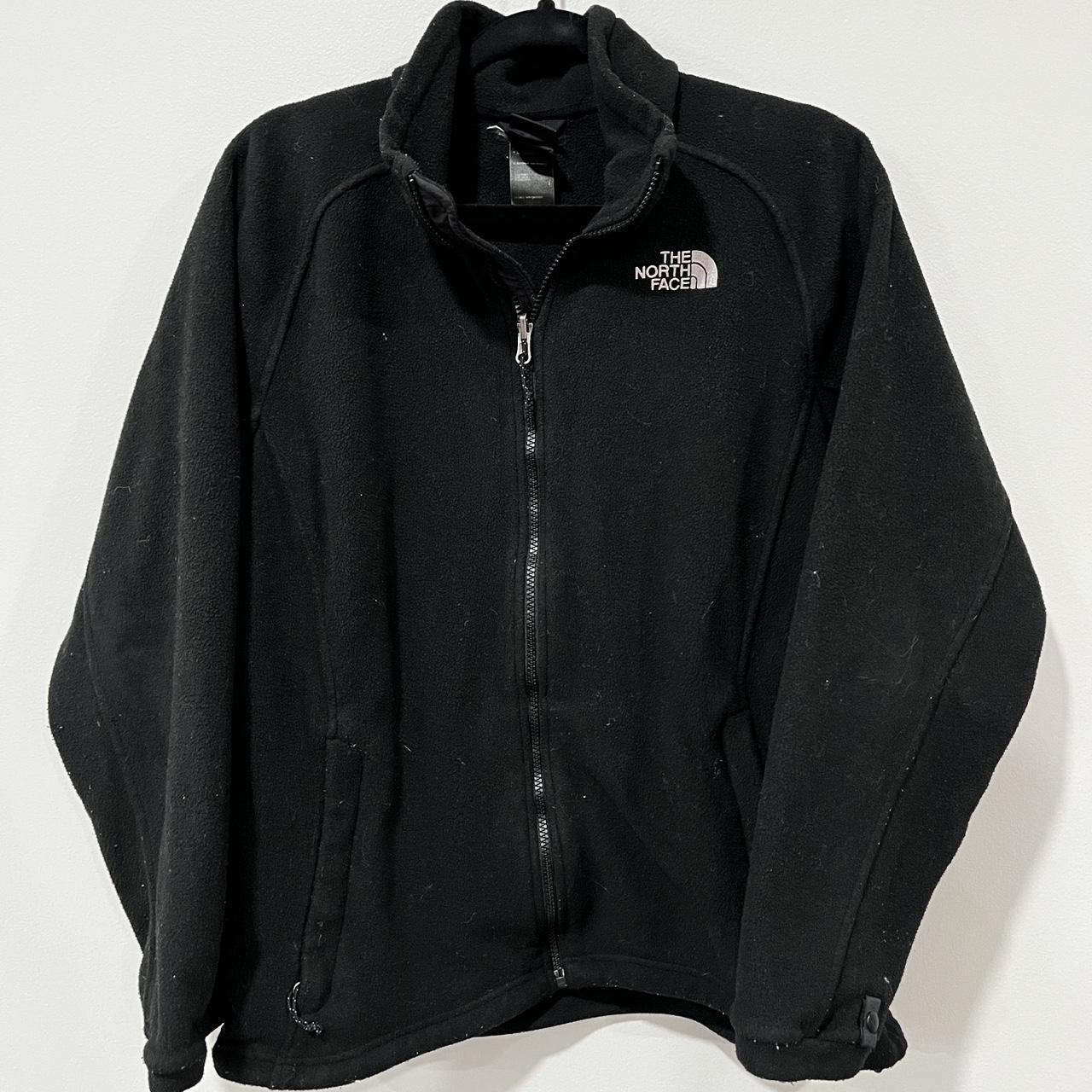 The North Face Jacket Mens XLarge outlet Black Polyester Fleece Pockets Gorpcore Active