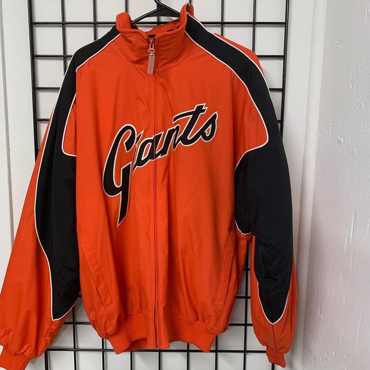 Vintage San Francisco Giants Satin Chalk Line jacket - Depop