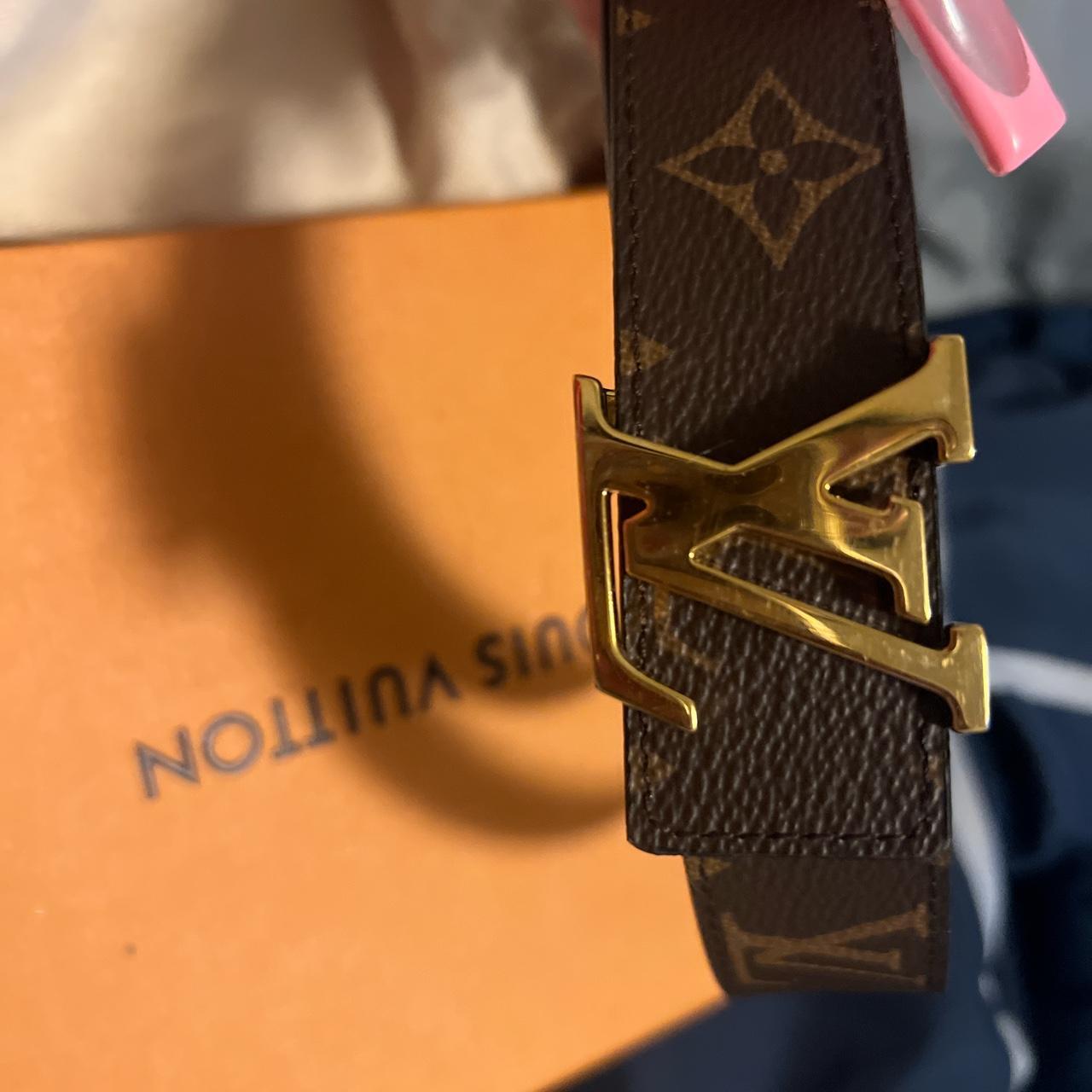 Louis Vuitton belt! Have only been worn twice it's - Depop