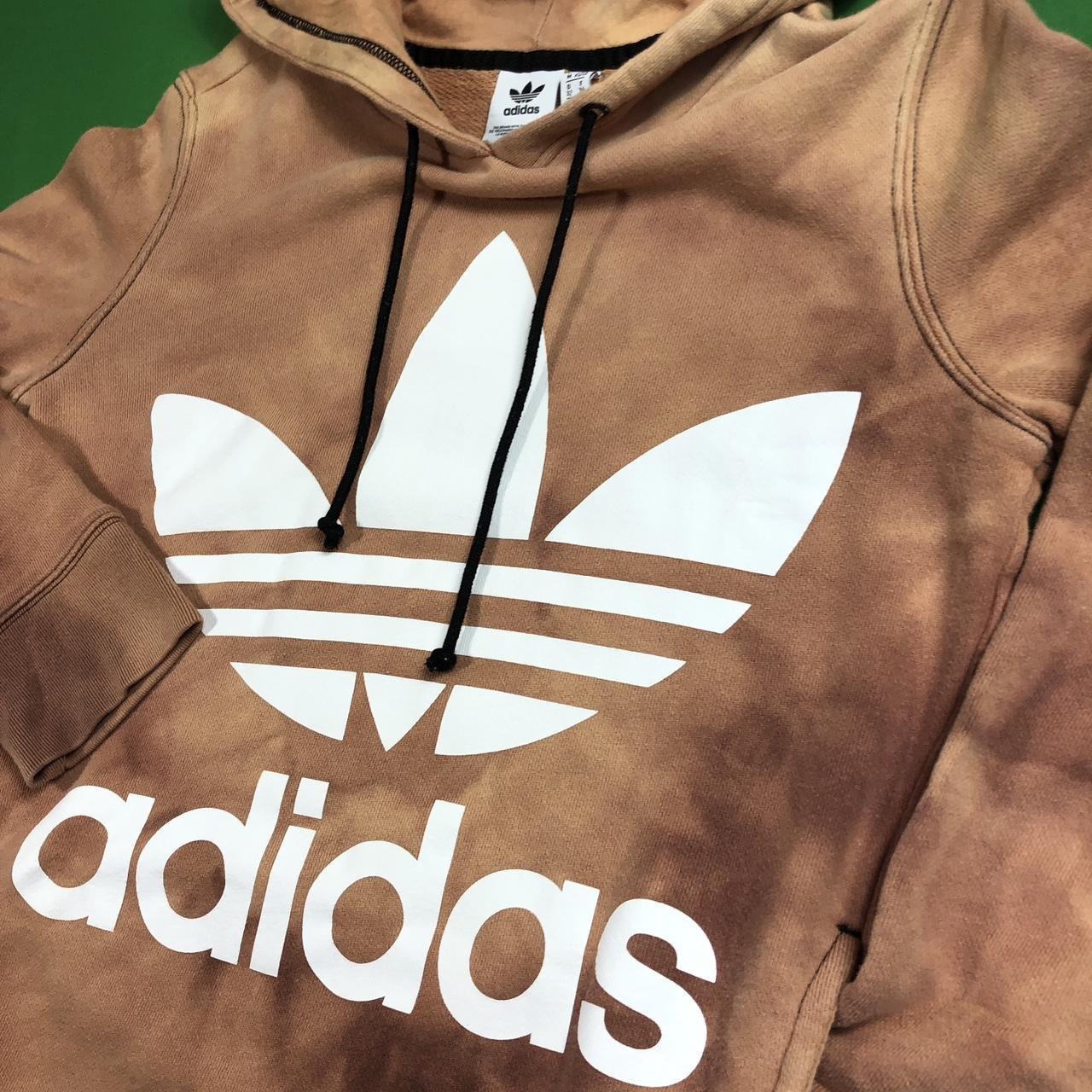 Tan adidas hoodie on sale