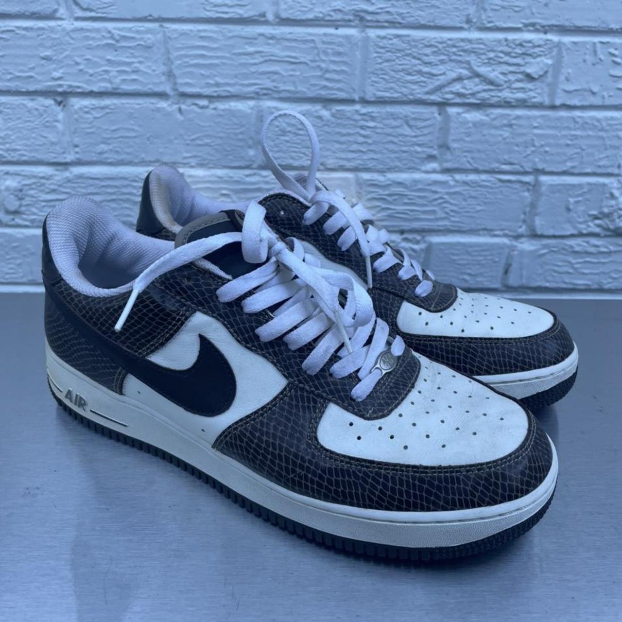 rare 2007 snakeskin air force baroque brown Depop