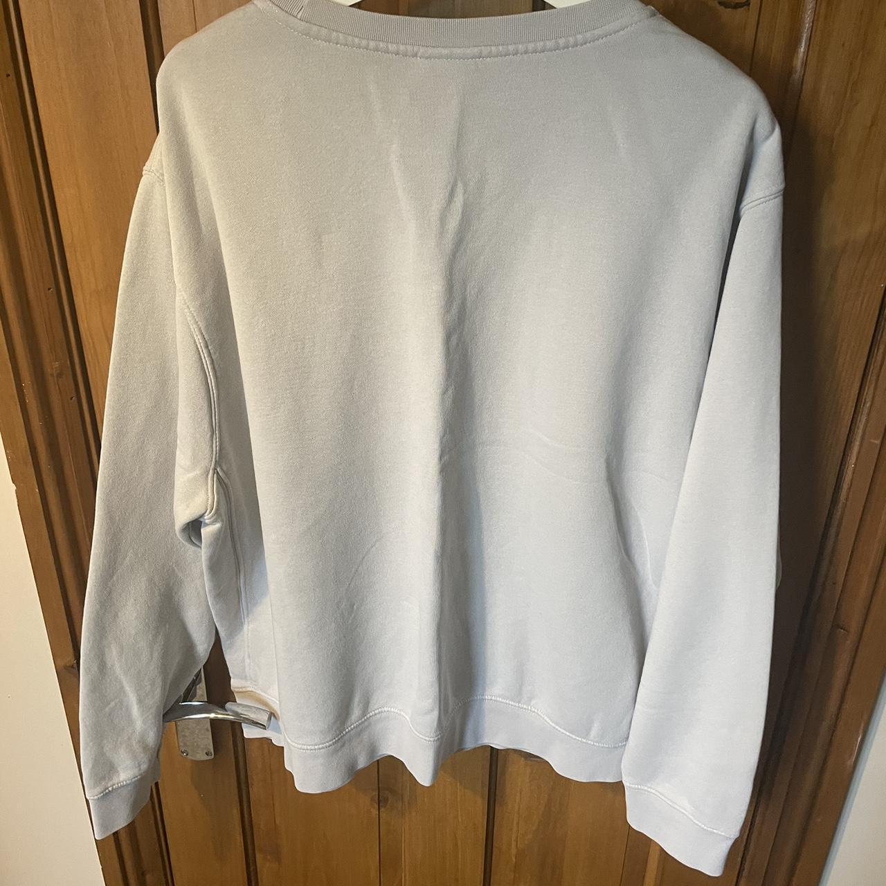 Nike grey jumper XL - Depop