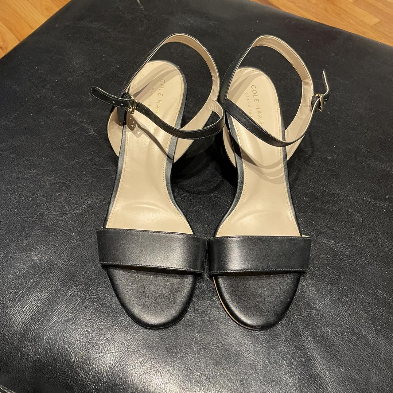 Cole Haan Women's Black Sandals | Depop