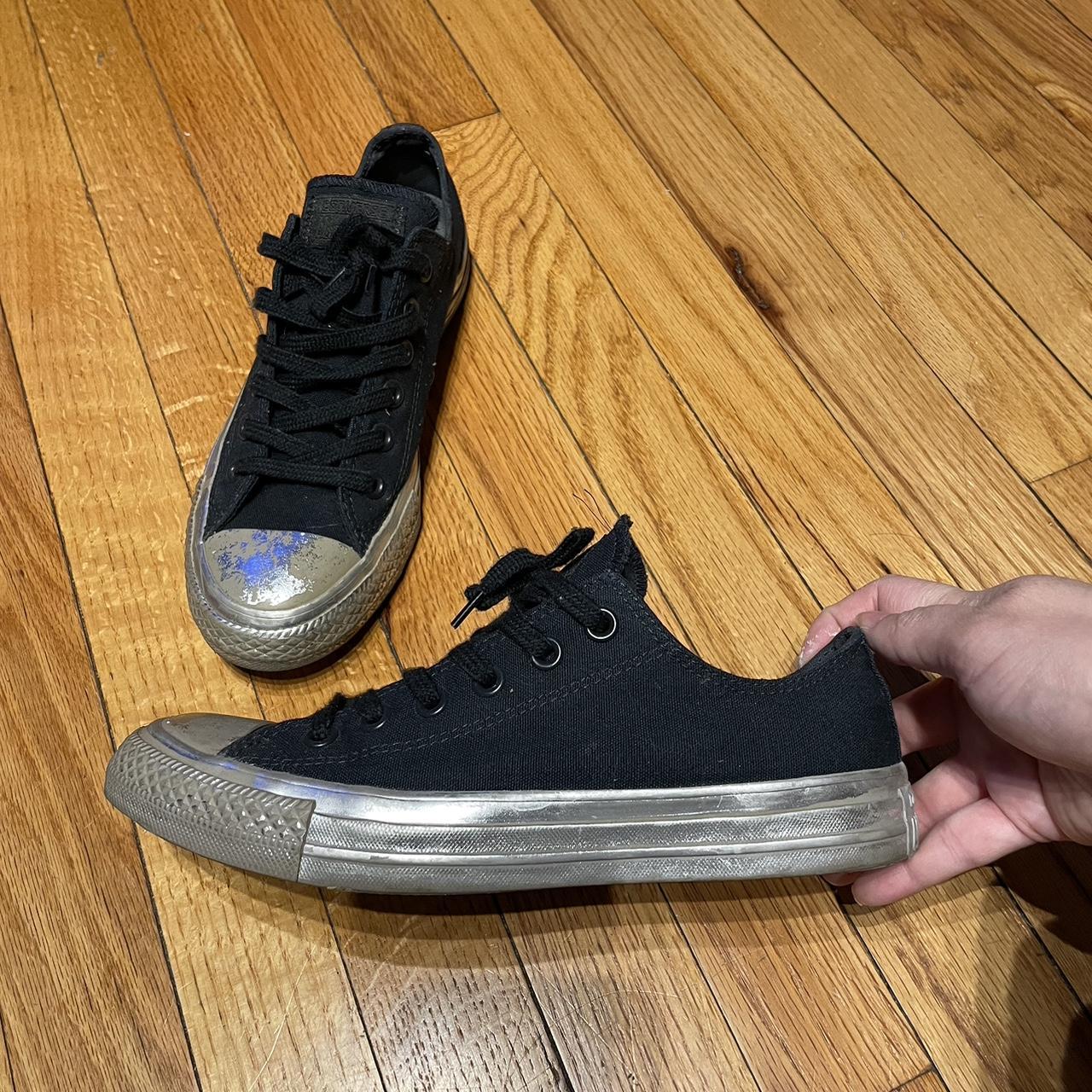 Converse Limited Edition Pewter Metallic Shiny