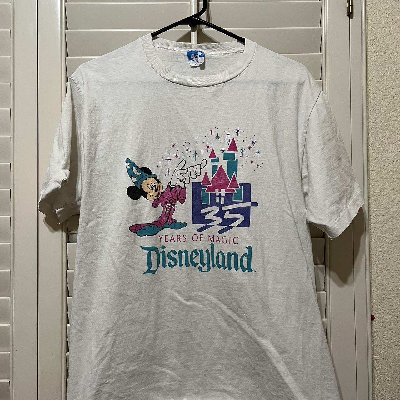 Disney Men's White T-shirt | Depop