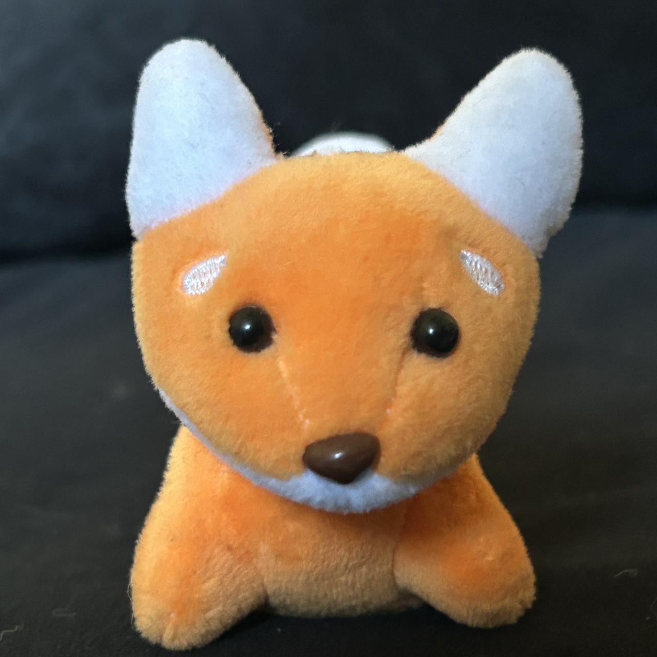 orange fox stuffed animal