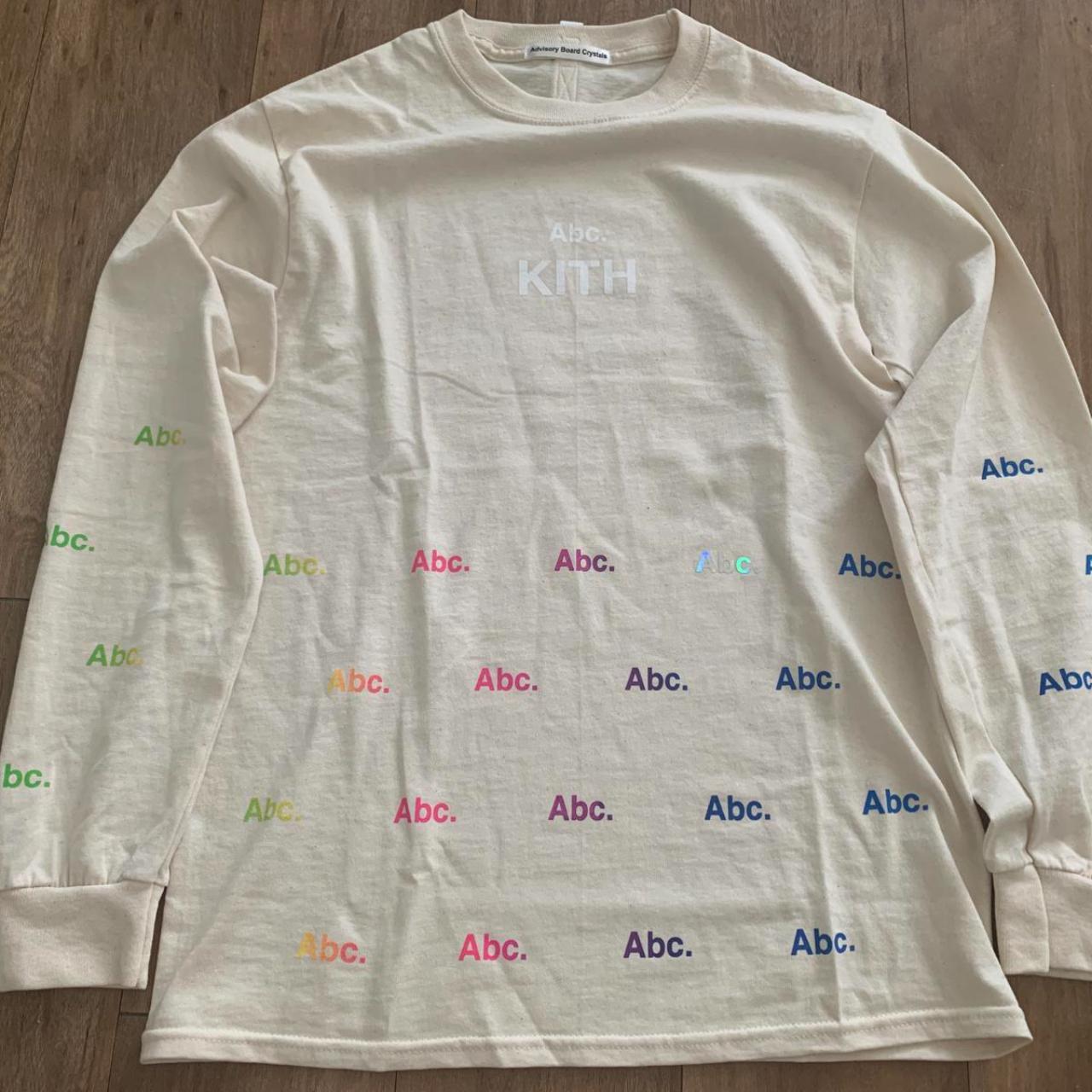 Off-White KITH ADVISORY BOARD CRYSTALS DIAGRAM L/S... - Depop