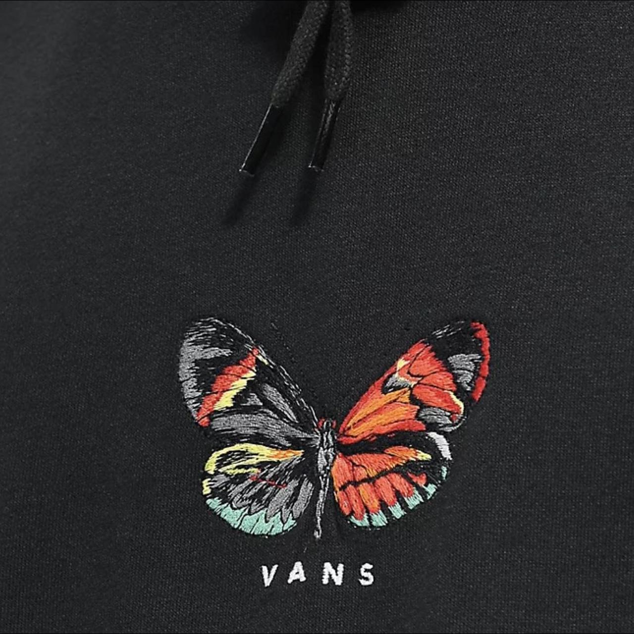 Vans best sale butterfly sweatshirt