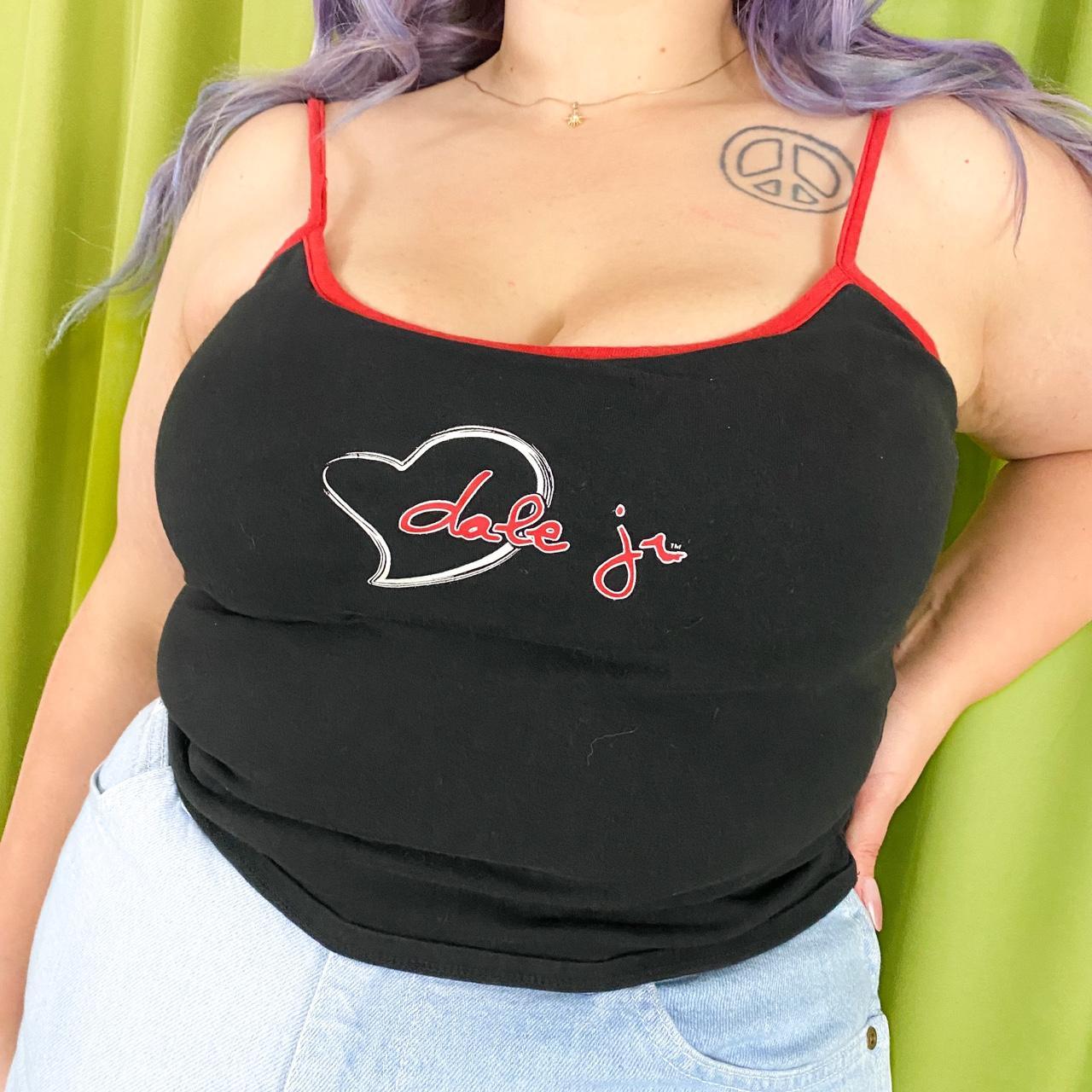 Y2K Aesthetic Red Heart Crop Top