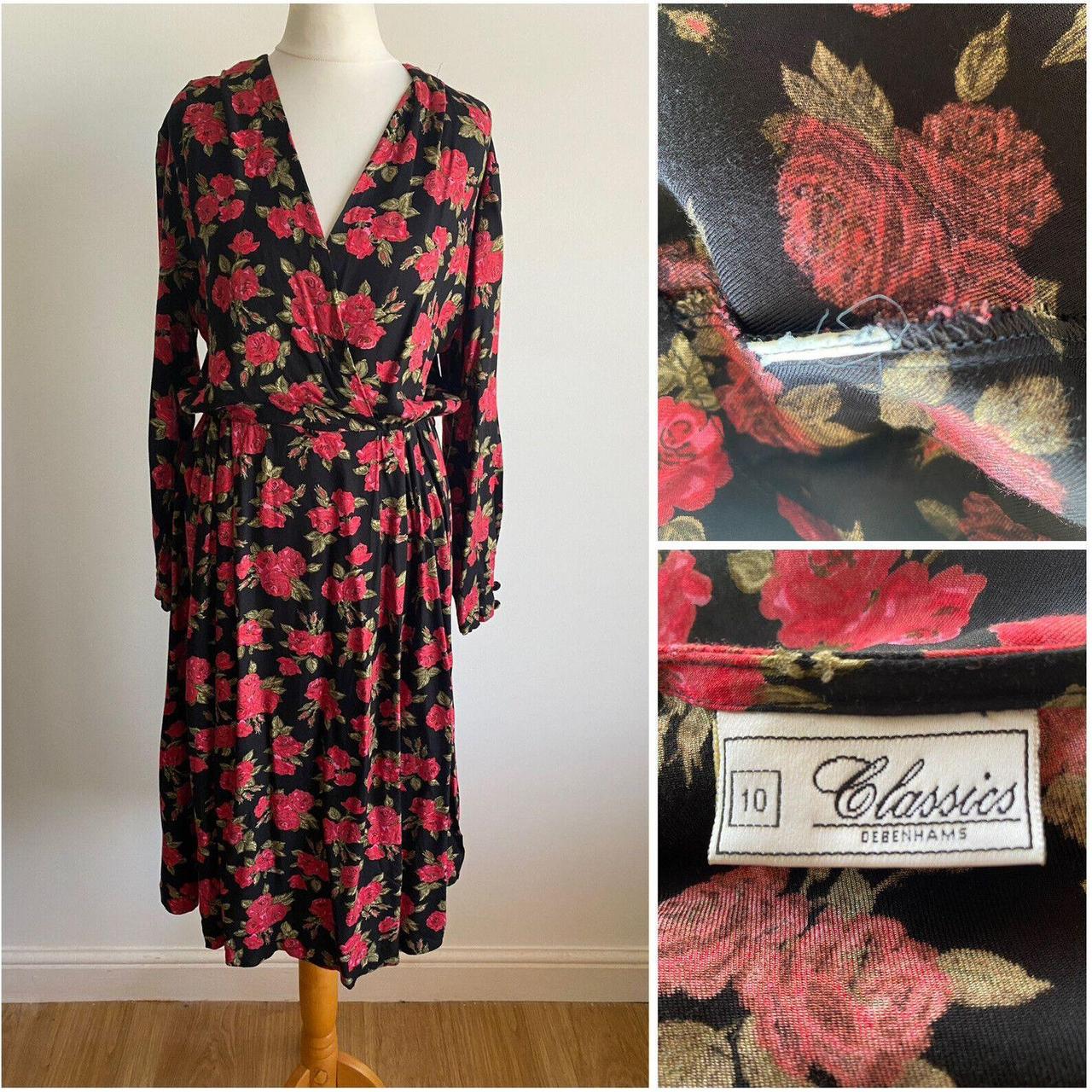 Debenhams Women's Black Dress Depop