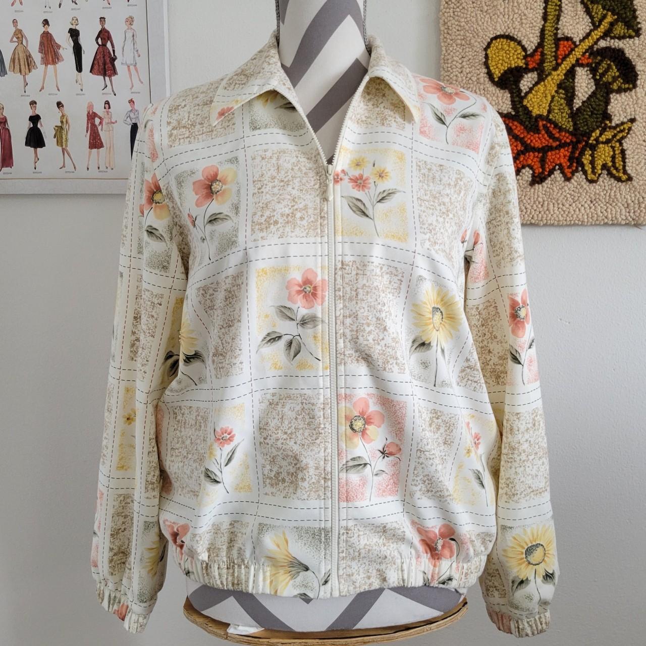 90s Alfred Dunner | Vintage Floral Zip Up...