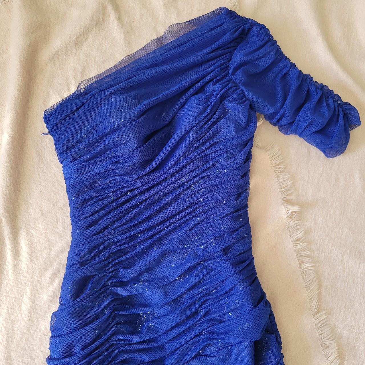 Bcbgmaxazria Bojana Mesh Sequin Cocktail Dress Depop