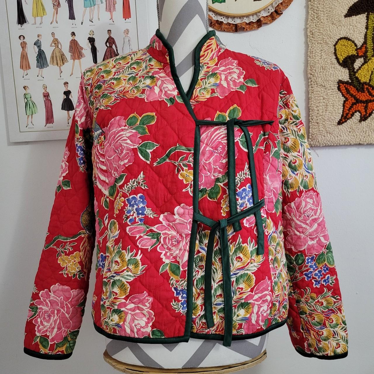 Jrs. By Barad | 70s Vintage Quilted Floral... - Depop