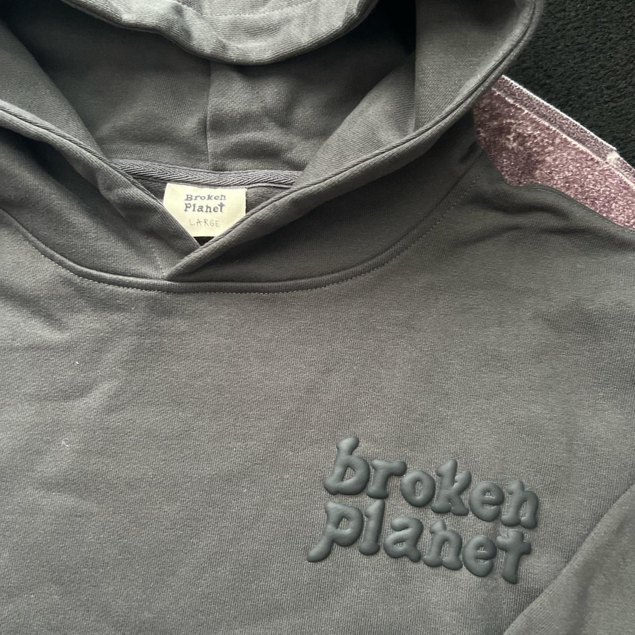 Broken planet-market-hoodie - Depop