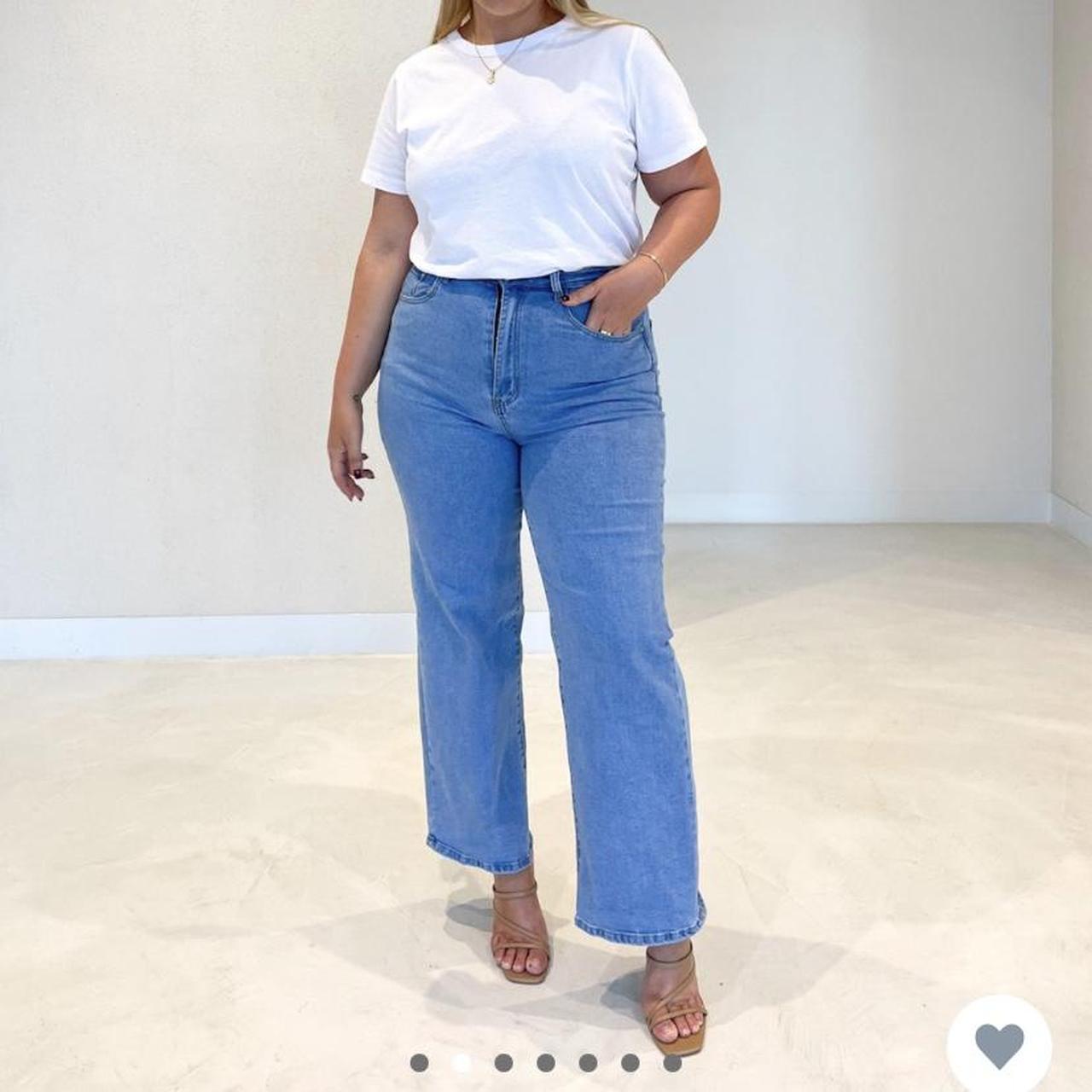 FAYT axel jeans brought for 109 size 22 Depop