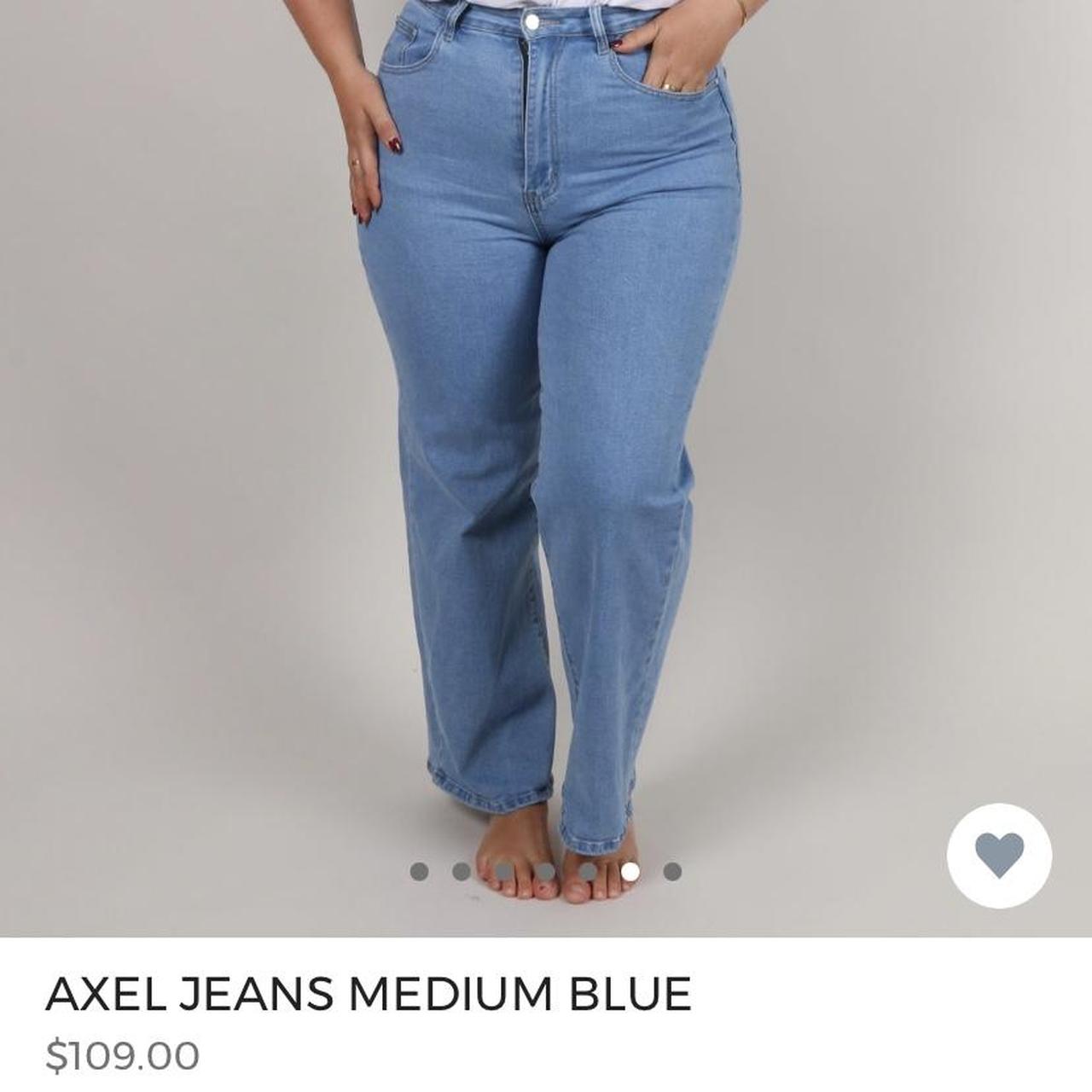 FAYT axel jeans brought for 109 size 22 Depop