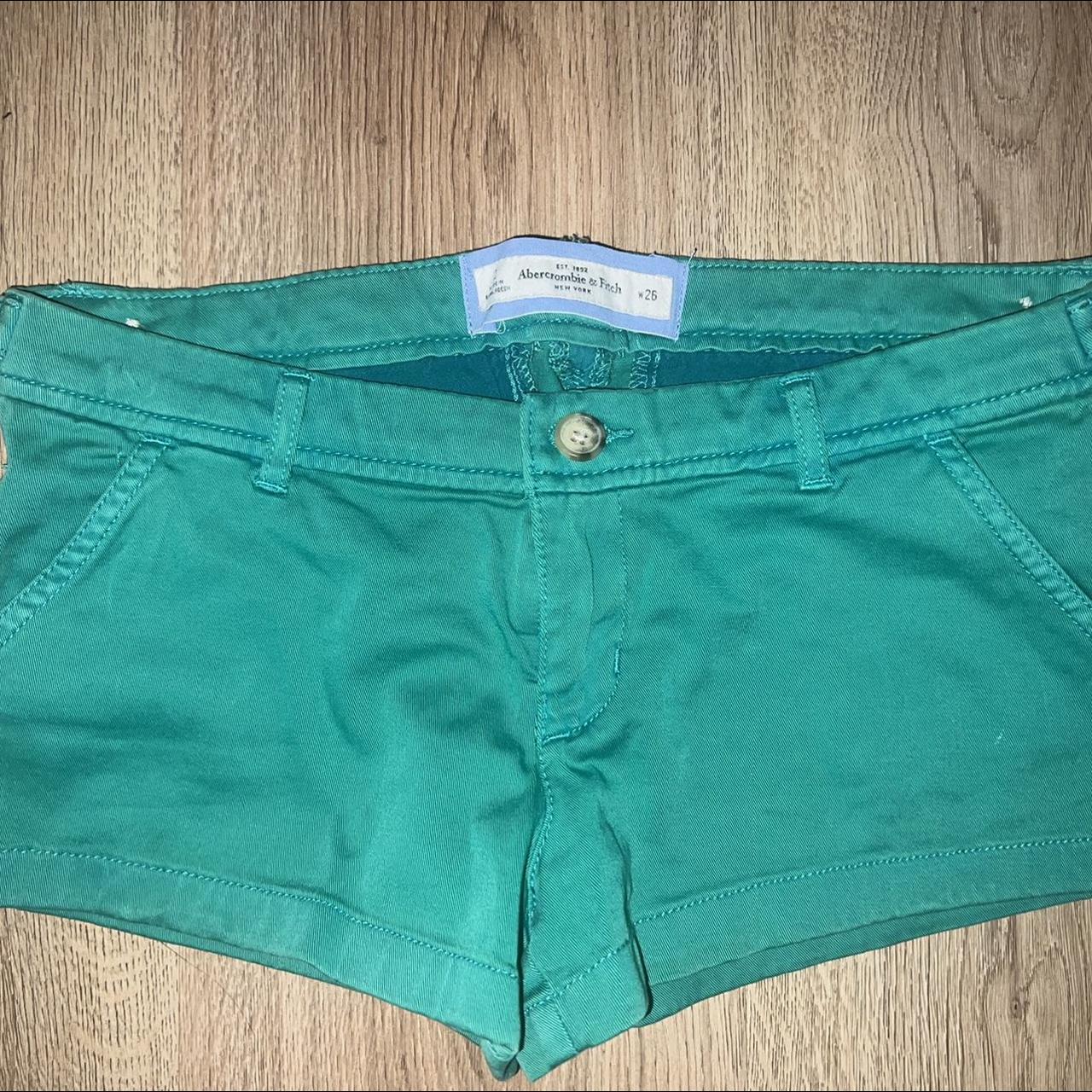 abercrombie-and-fitch-shorts-size-26-y2k-2000s-depop