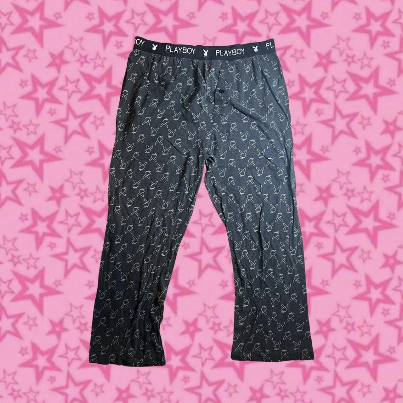 Playboy pajama pants 🐰 Size XL Missing one button... Depop