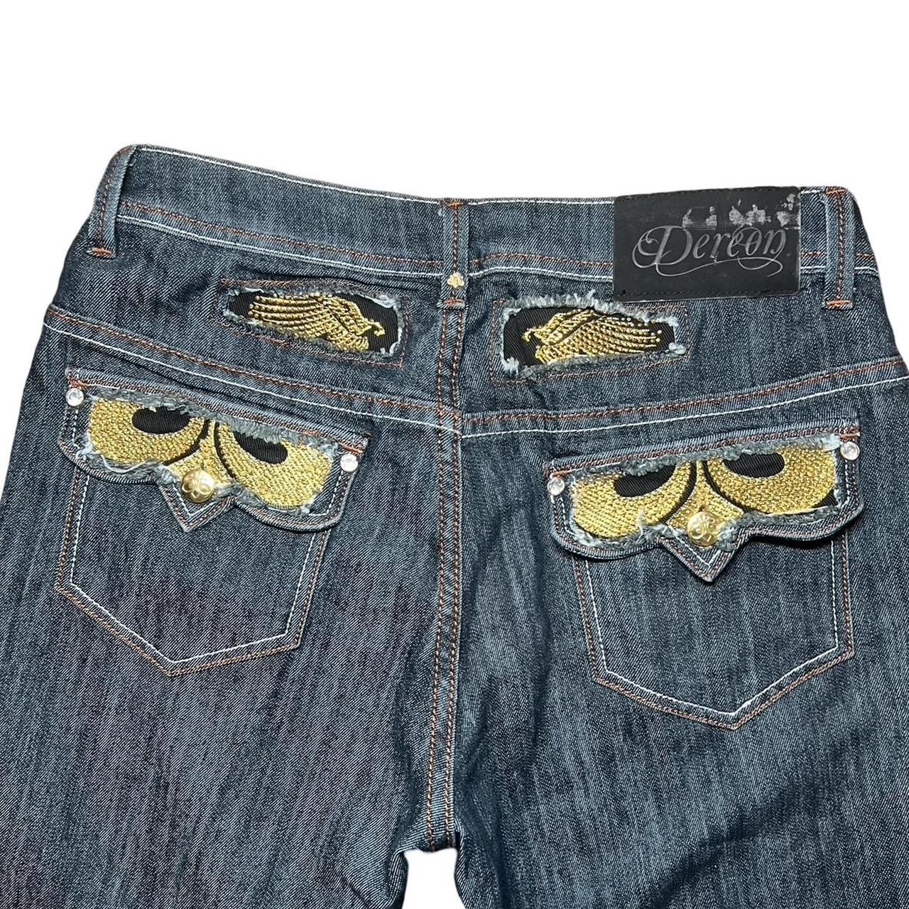 Vintage Frankie b make love not war jeans ☮︎ would | Depop