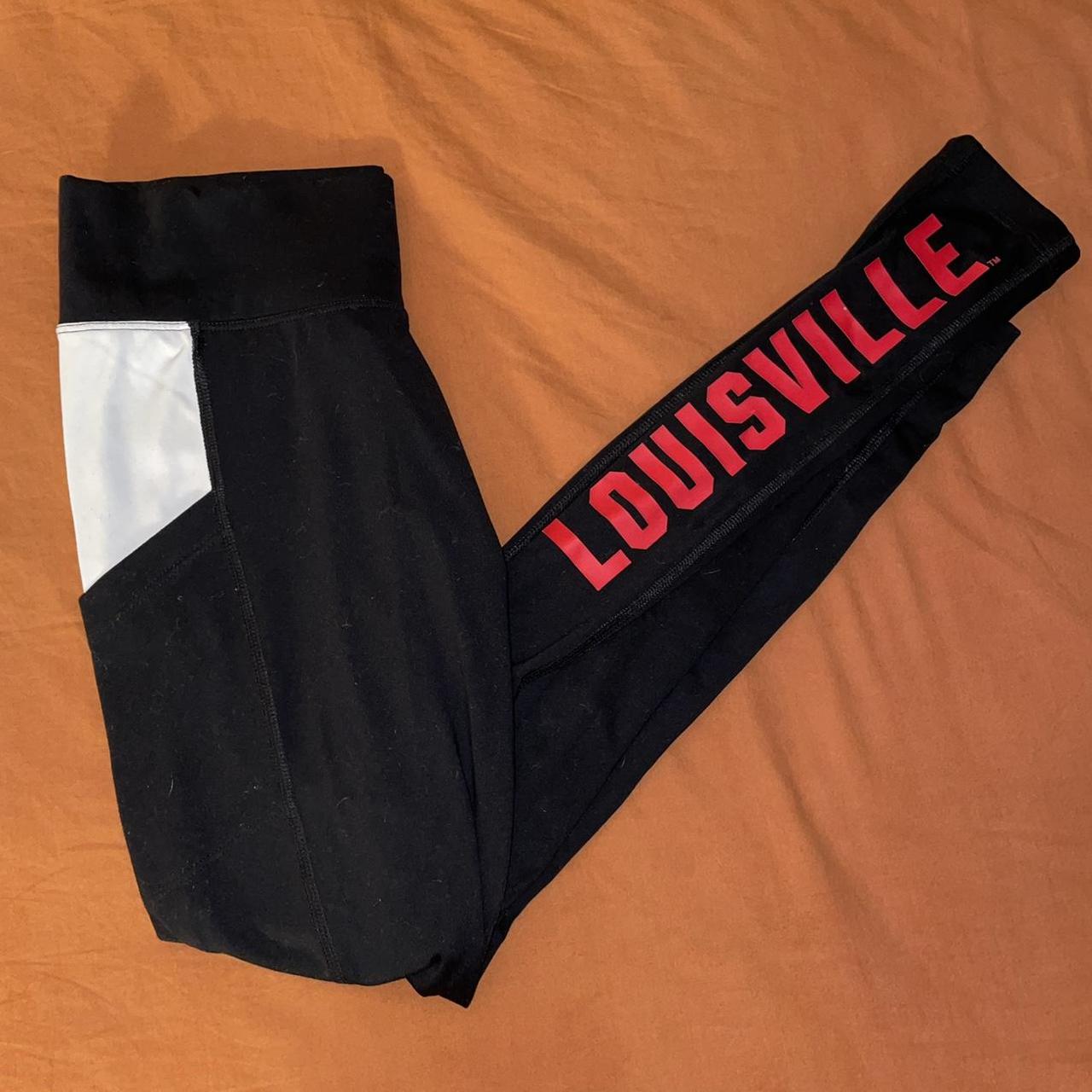 PINK VS Louisville Cardinals yoga pant leggings. L's - Depop